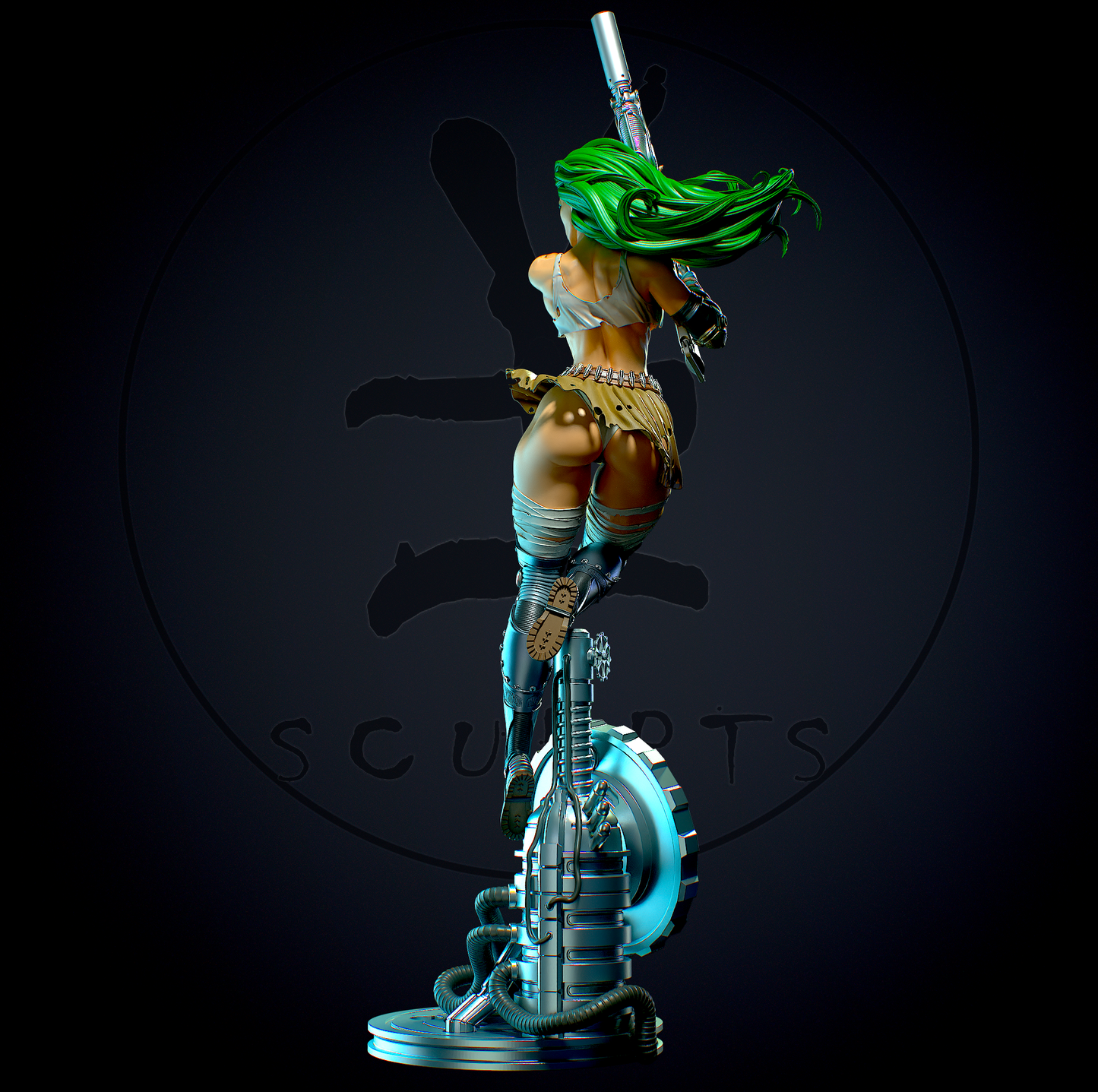 Aphrodite IX Special Edition - STL 3D Print Files - 3D Printed Garage Kit ガレージキット Resin Model Scale Figure フィギュア