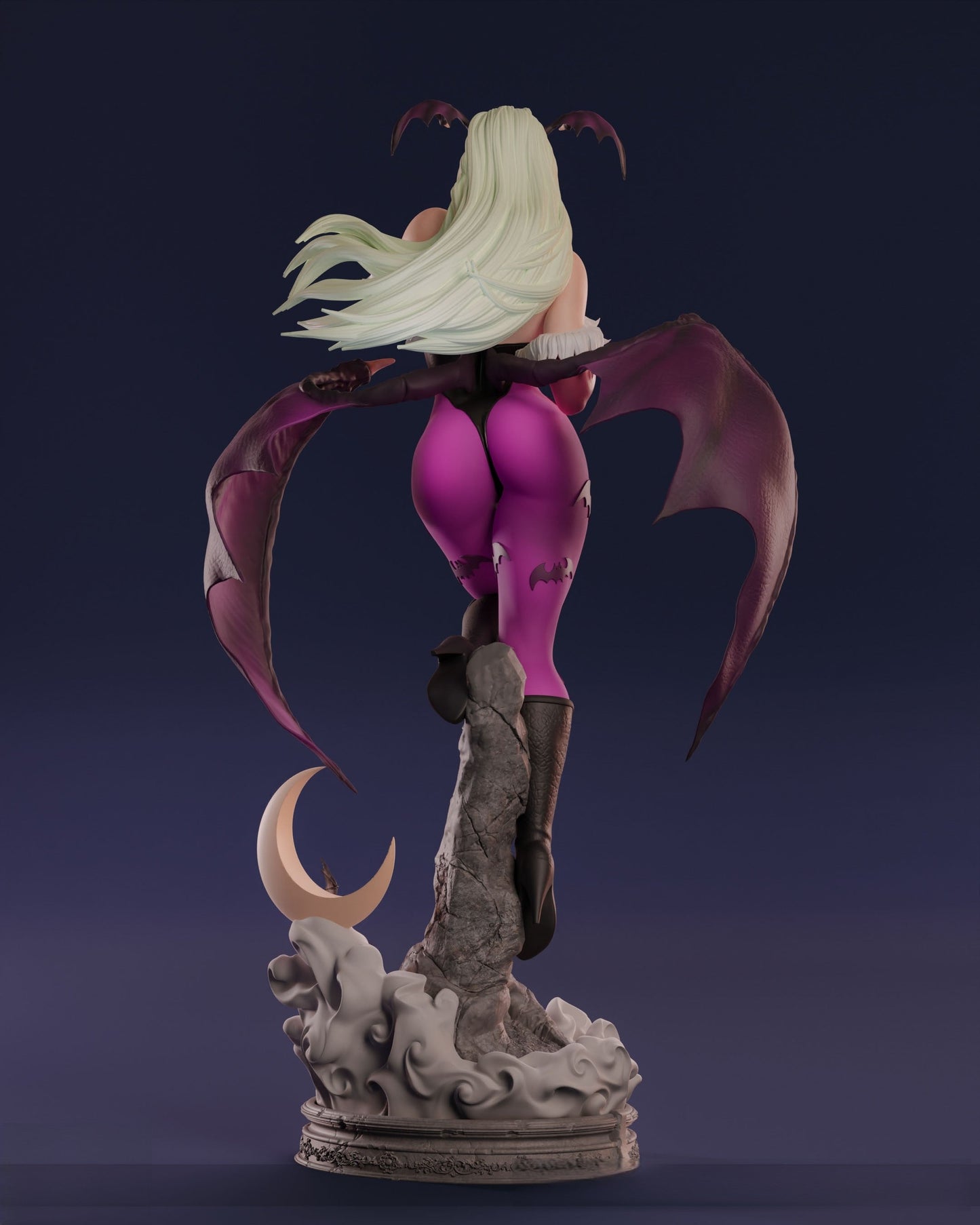1492 Morrigan Special Edition - Darkstalkers - STL 3D Print Files - 3D Printed Garage Kit ガレージキット Resin Model Scale Figure フィギュア