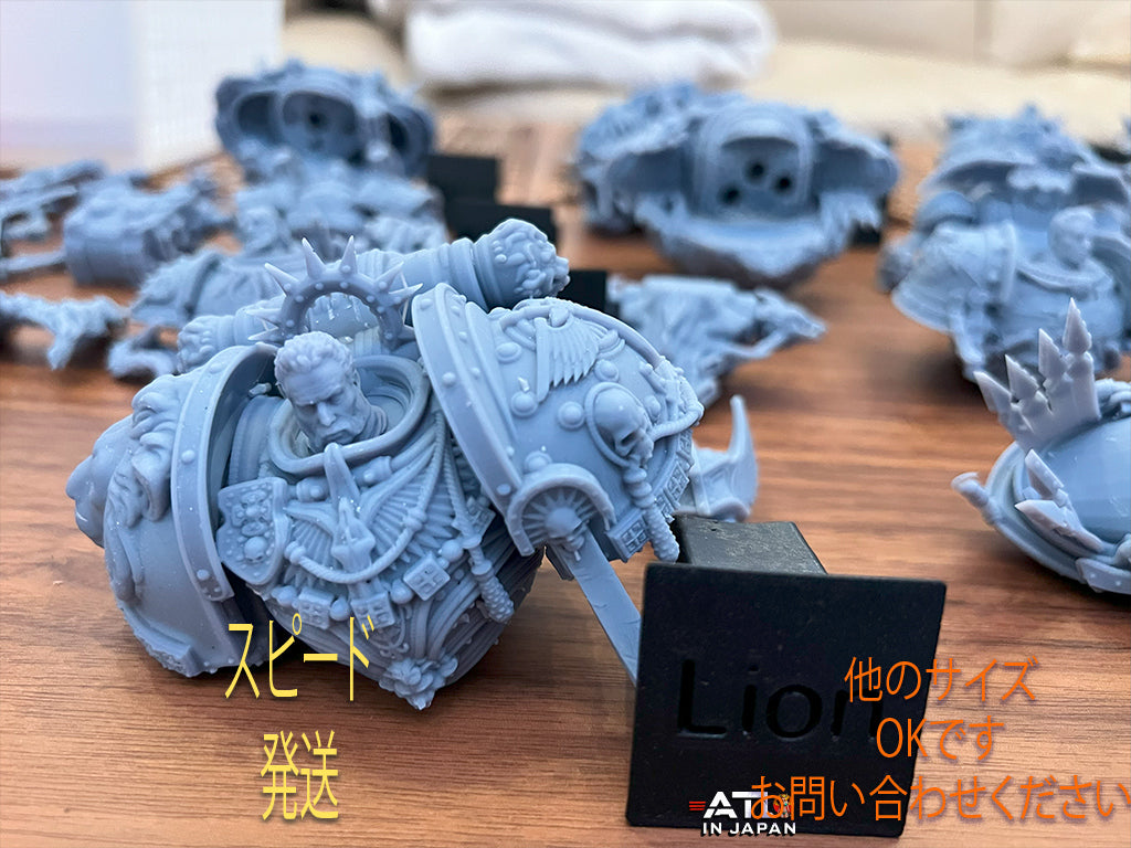 The Primarchs Bust Collection - Complete - 3D Printed Garage Kit ガレージキット Resin Model Scale Figure フィギュア