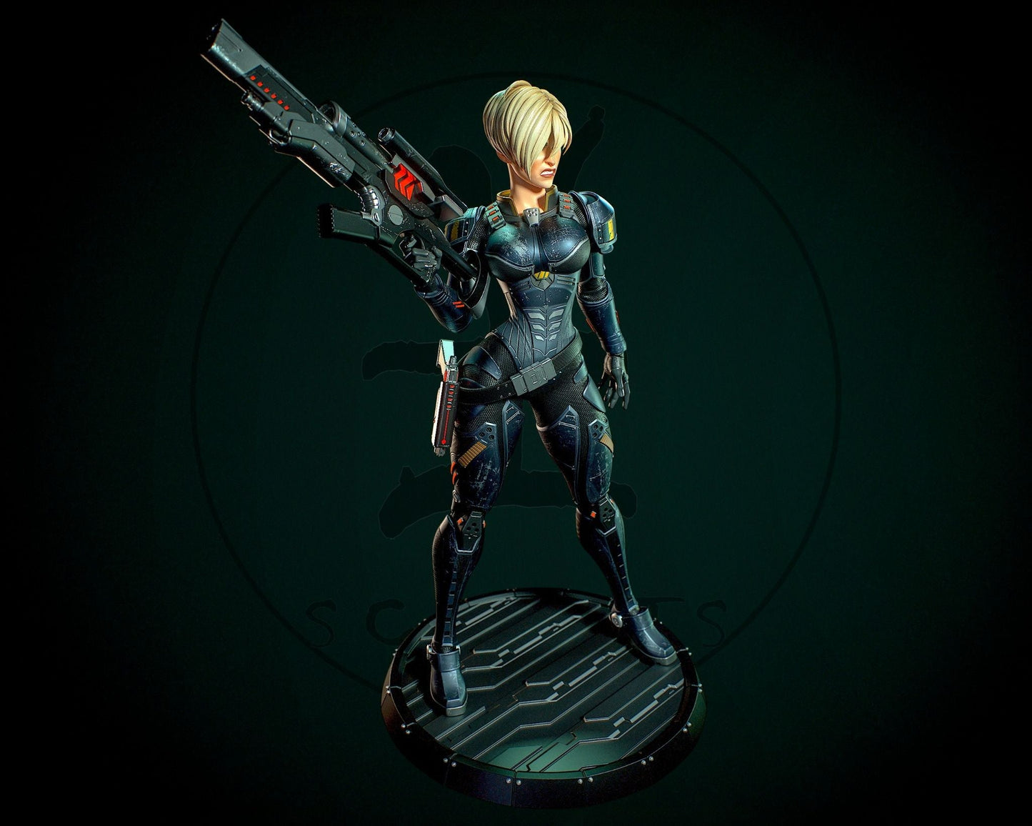 Sergeant Calhoun Special Edition 1/8 Scale