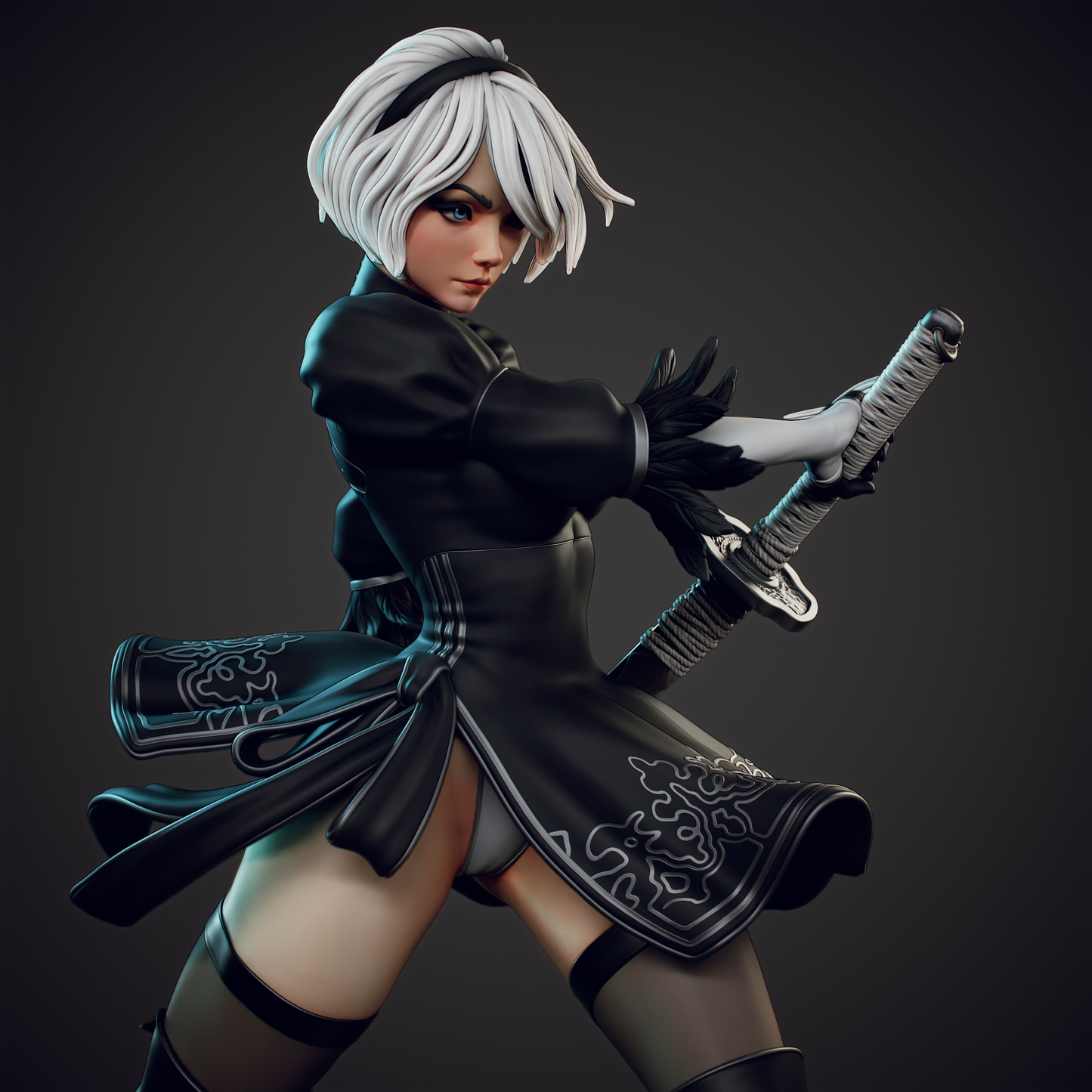 2B - NIER AUTOMATA - 1/8