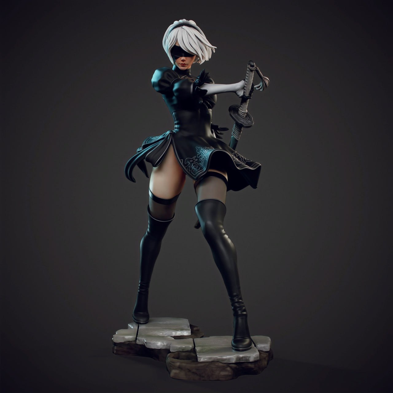 2B - NIER AUTOMATA - 1/8