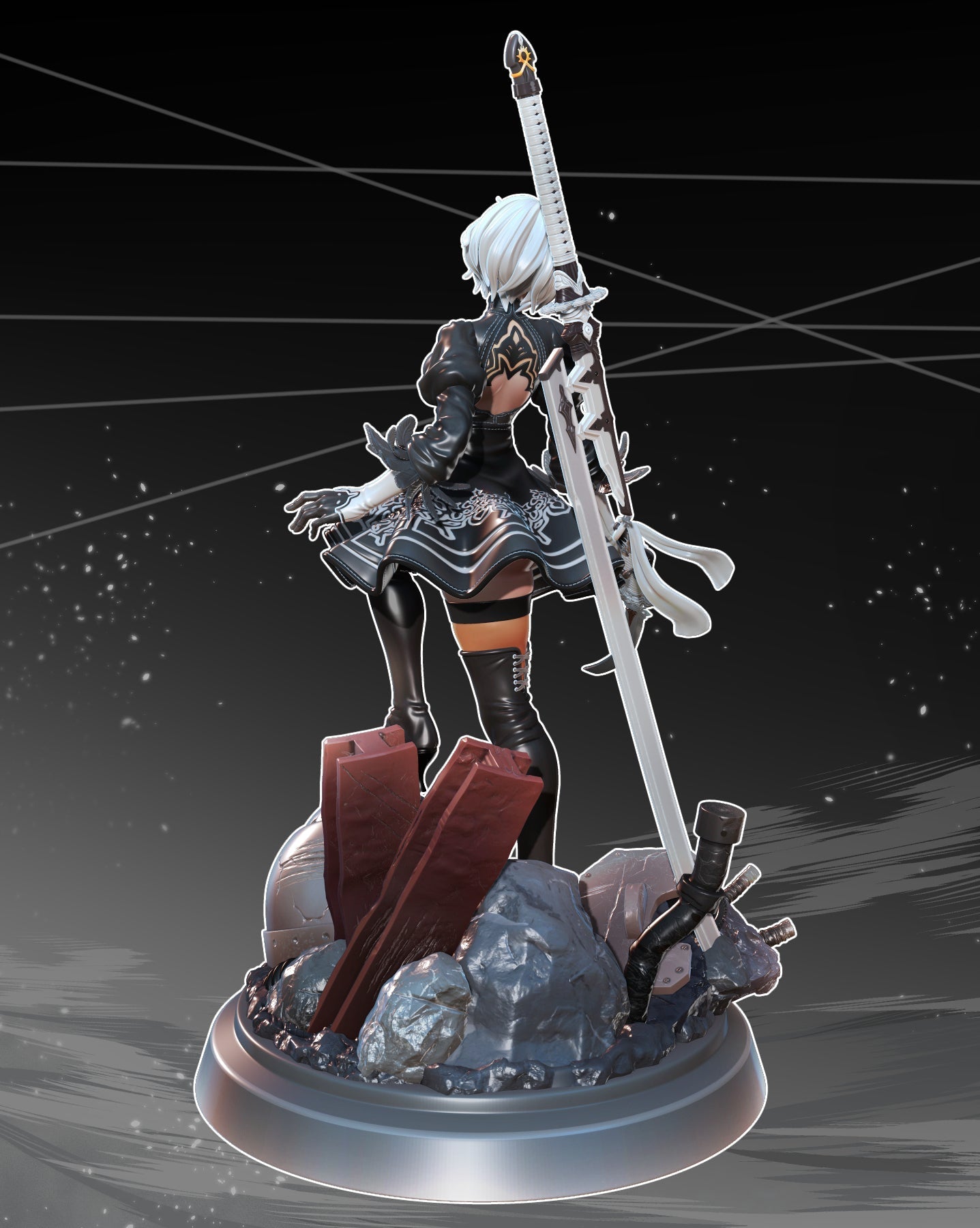 2B - NIER AUTOMATA - 1/8