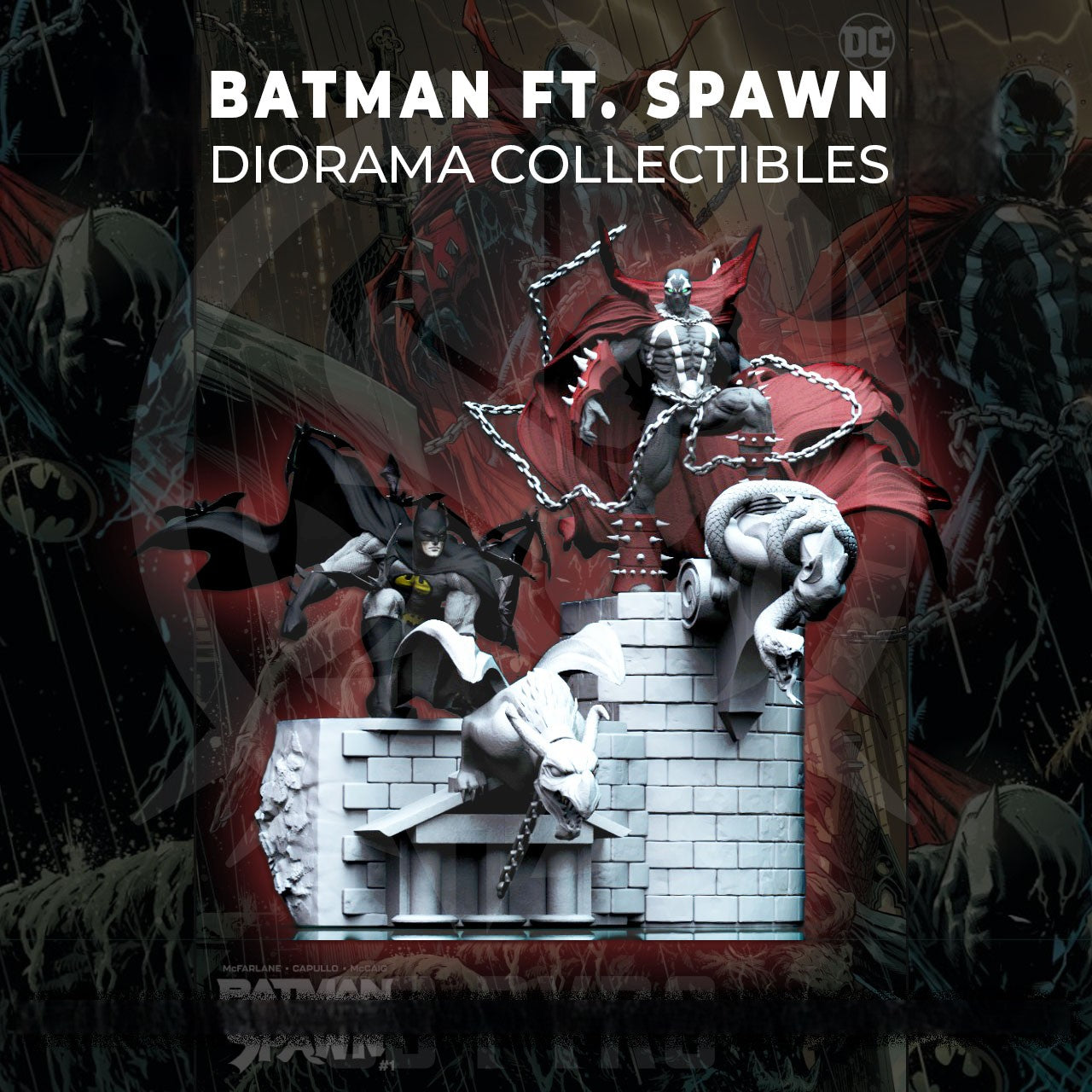 BATMAN and SPAWN 1/8 Scale