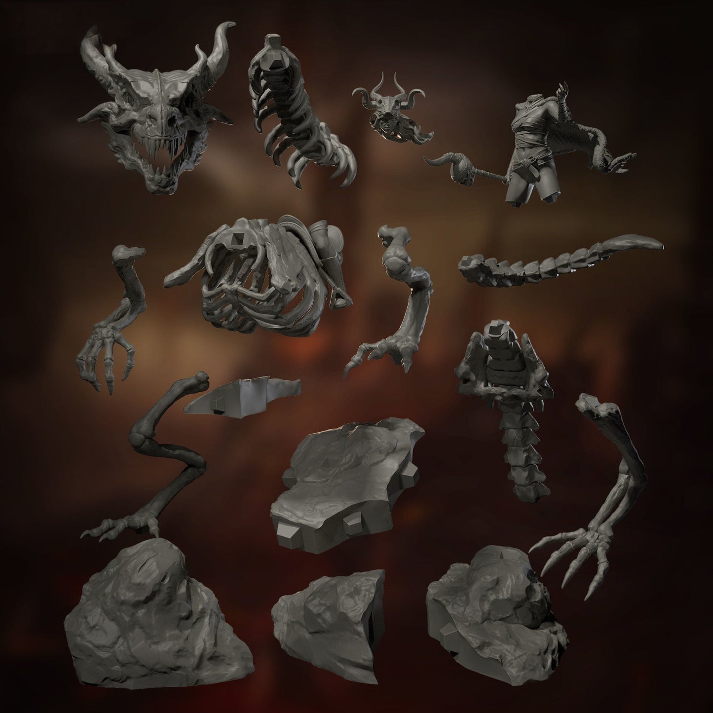 Zaya - Death Bringer 1/8 Scale - 3D Printed Garage Kit ガレージキット Resin Model Scale Figure フィギュア