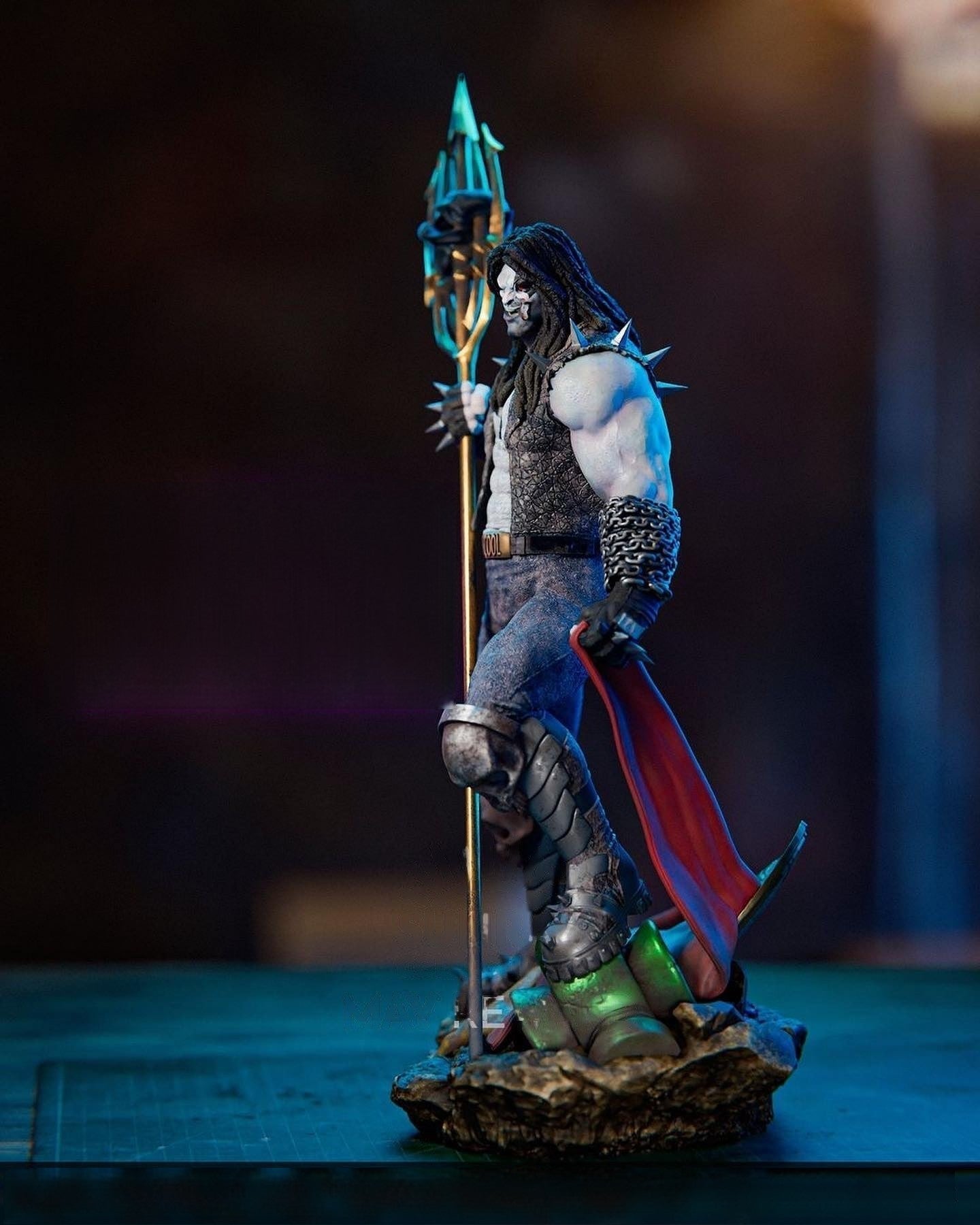 1419 Lobo - DC Comics - STL 3D Print Files - 3D Printed Garage Kit ガレージキット Resin Model Scale Figure フィギュア