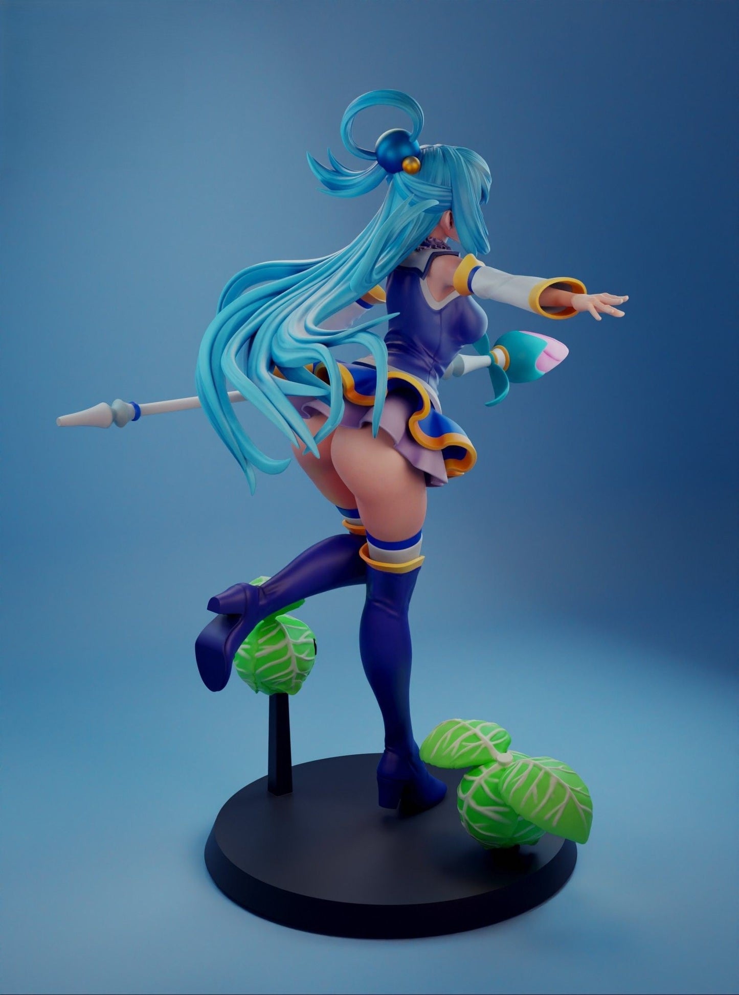 Aqua Special Edition - Goddess of Water - 3D Printed Garage Kit ガレージキット Resin Model Scale Figure フィギュア