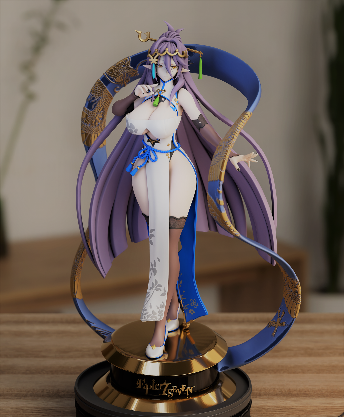 Aria Special Edition - Epic Seven - STL 3D Print Files - 3D Printed Garage Kit ガレージキット Resin Model Scale Figure フィギュア