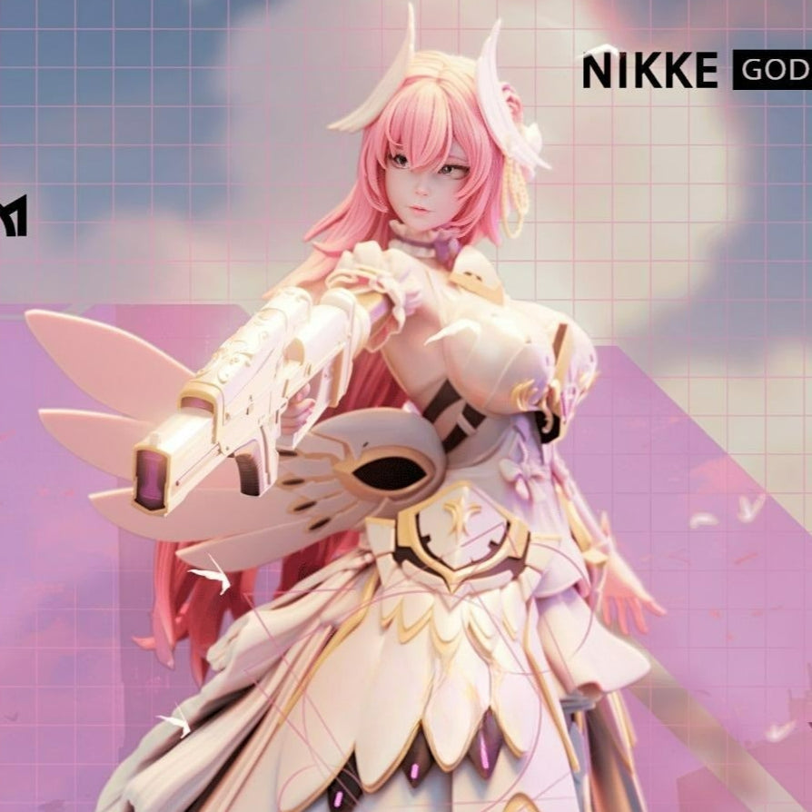 Tactical Modern Anime Game Hero Champion resin kit view 4