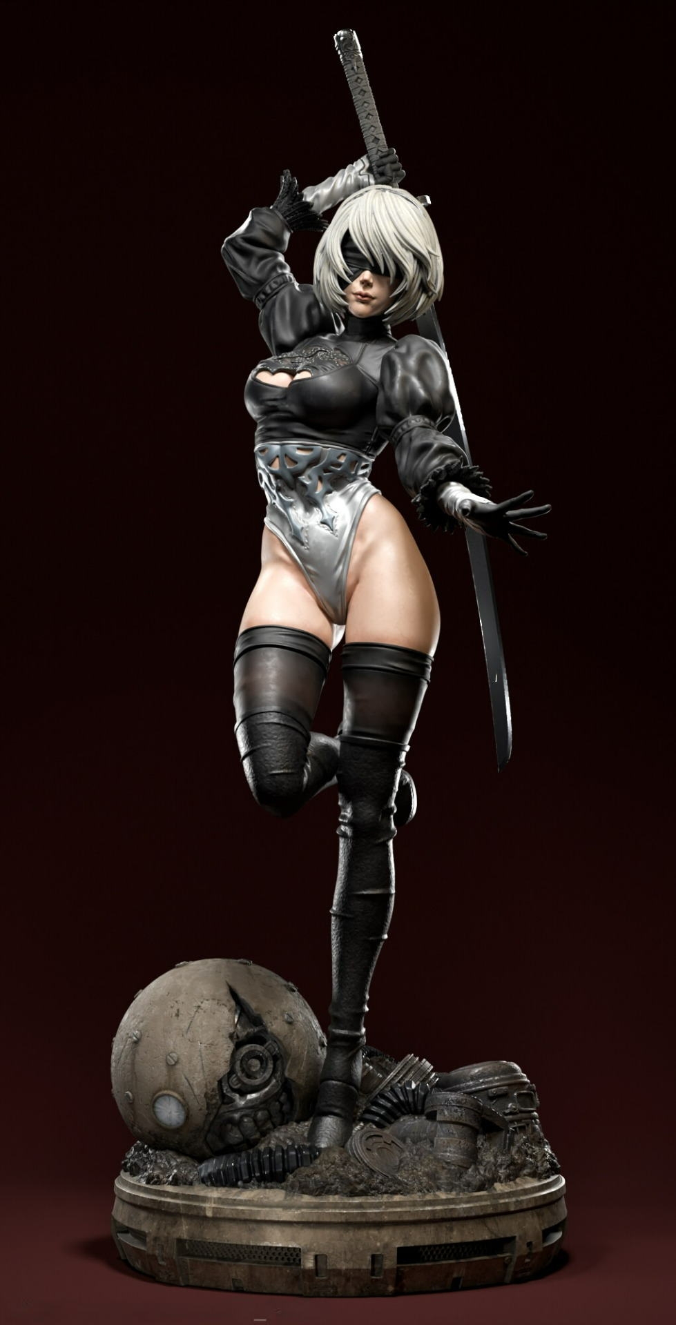 2B - Nier Automata - 1/8