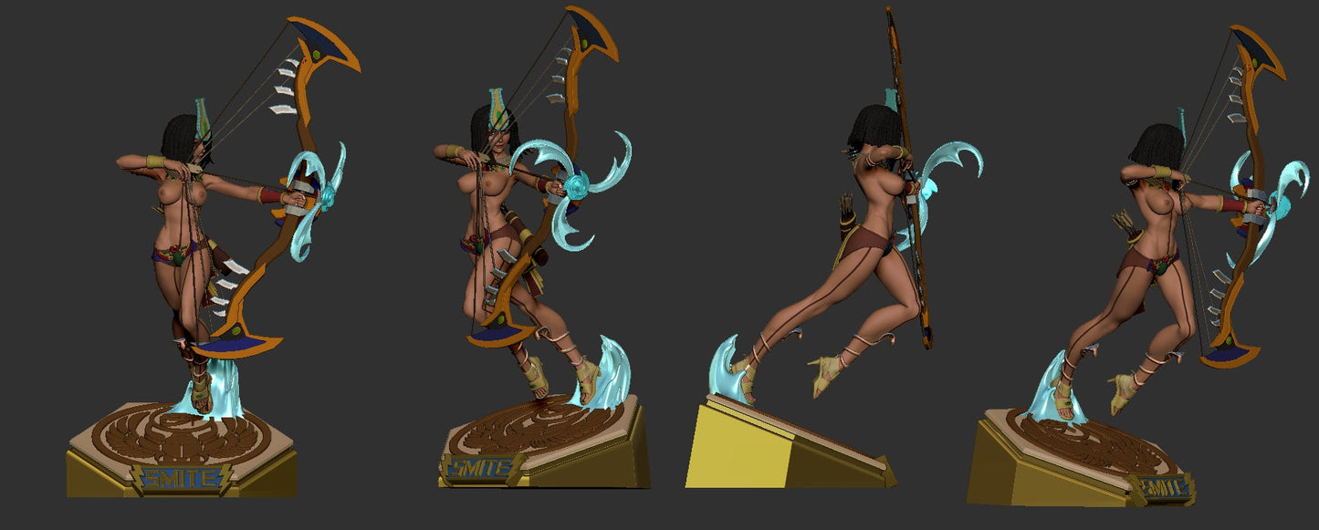 NEITH Special Edition - SMITE - STL 3D Print Files - 3D Printed Garage Kit ガレージキット Resin Model Scale Figure フィギュア