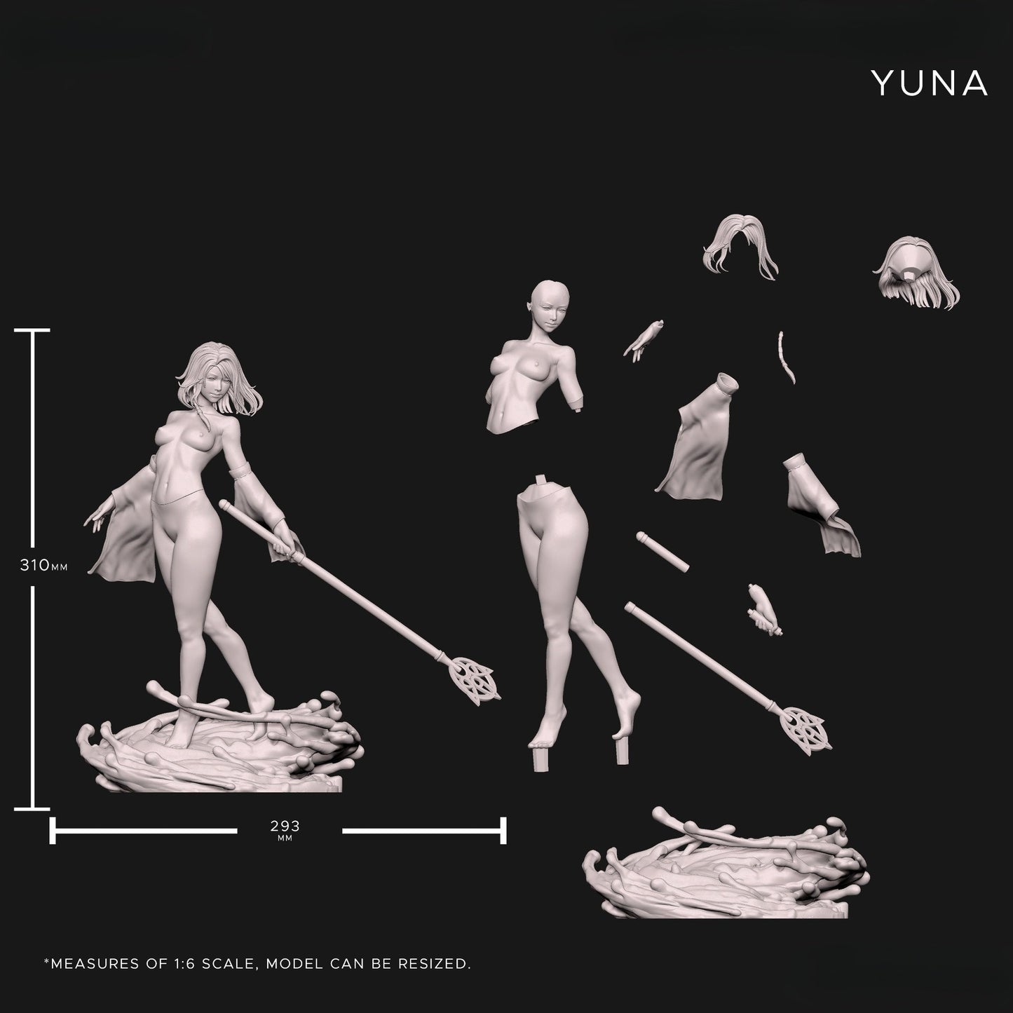 Yuna Special Edition 1/8 Scale