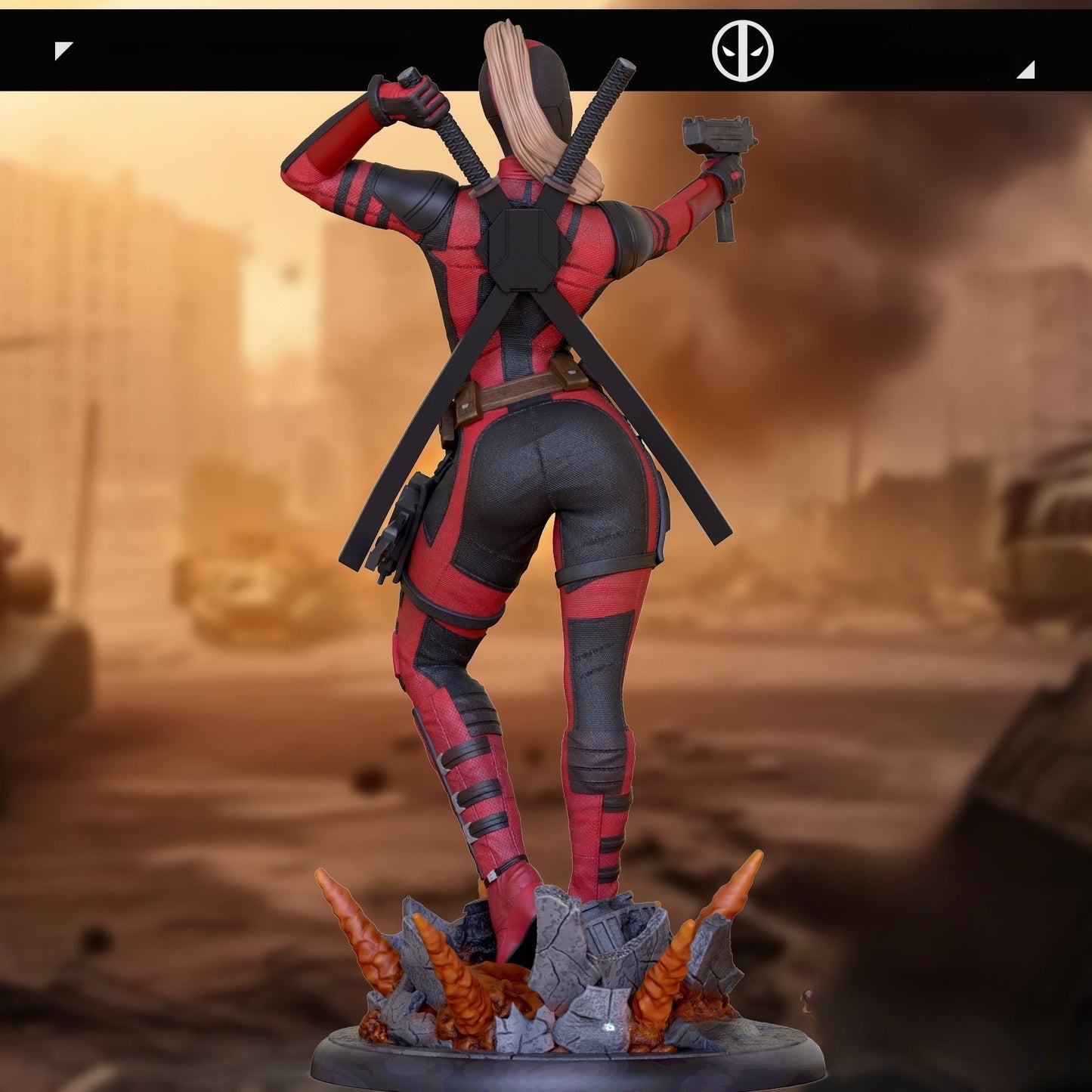 Lady Deadpool Special Edition 1/8 Scale