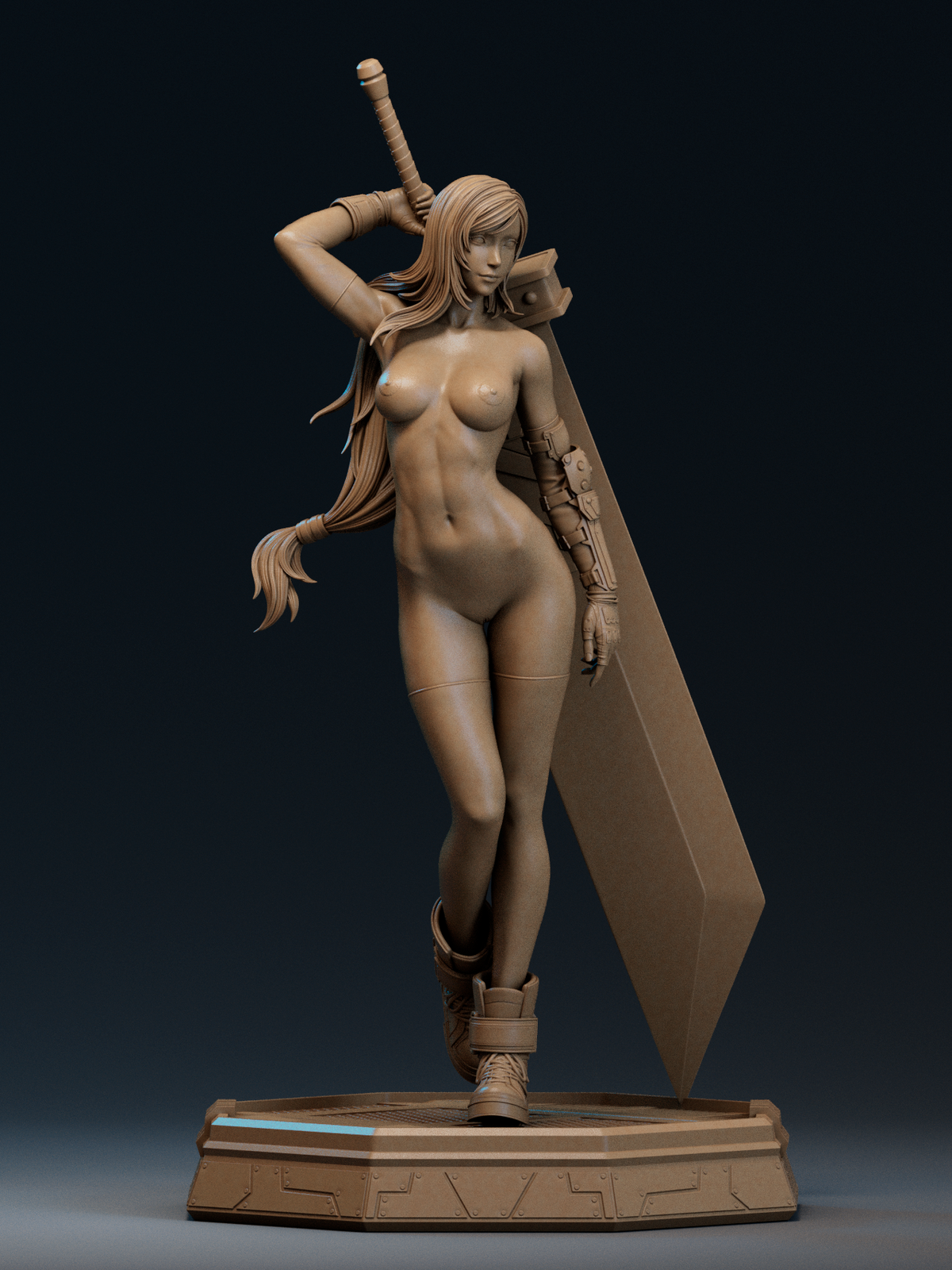 DK9-0706 unpainted resin garage kit 1/8 Scale