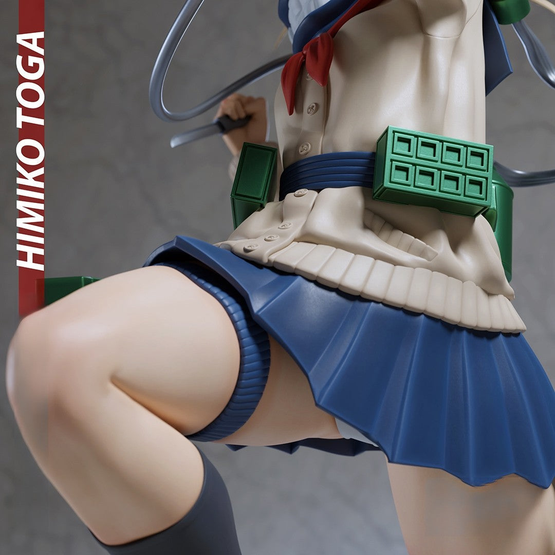 1407 Himiko Toga Special Edition - My Hero Academia - STL 3D Print Files - 3D Printed Garage Kit ガレージキット Resin Model Scale Figure フィギュア