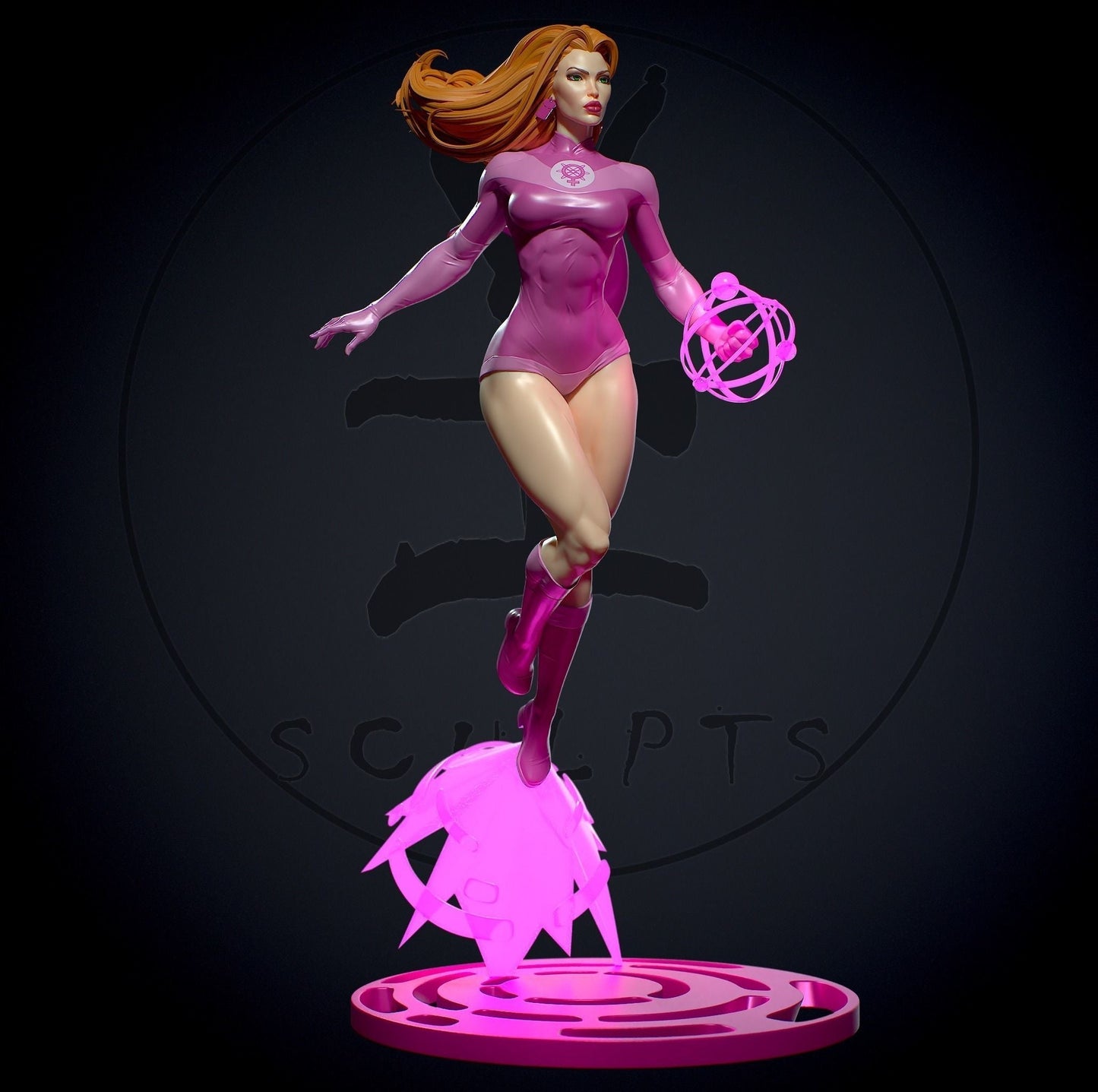 1568 Atom Eve Special Edition - Invincible - STL 3D Print Files - 3D Printed Garage Kit ガレージキット Resin Model Scale Figure フィギュア
