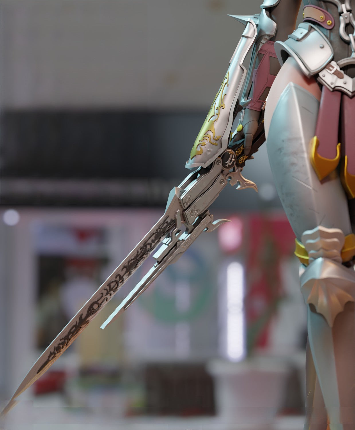 Lightning Special Edition - Final Fantasy - STL 3D Print Files - 3D Printed Garage Kit ガレージキット Resin Model Scale Figure フィギュア