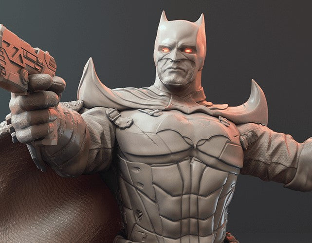 Batman Thomas Wayne - STL 3D Print Files - 3D Printed Garage Kit ガレージキット Resin Model Scale Figure フィギュア