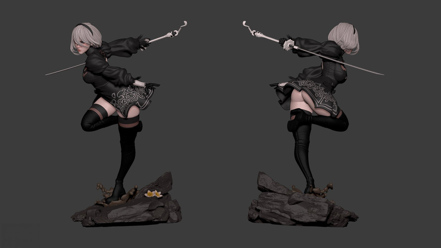 2B - Nier Automata - 1/8