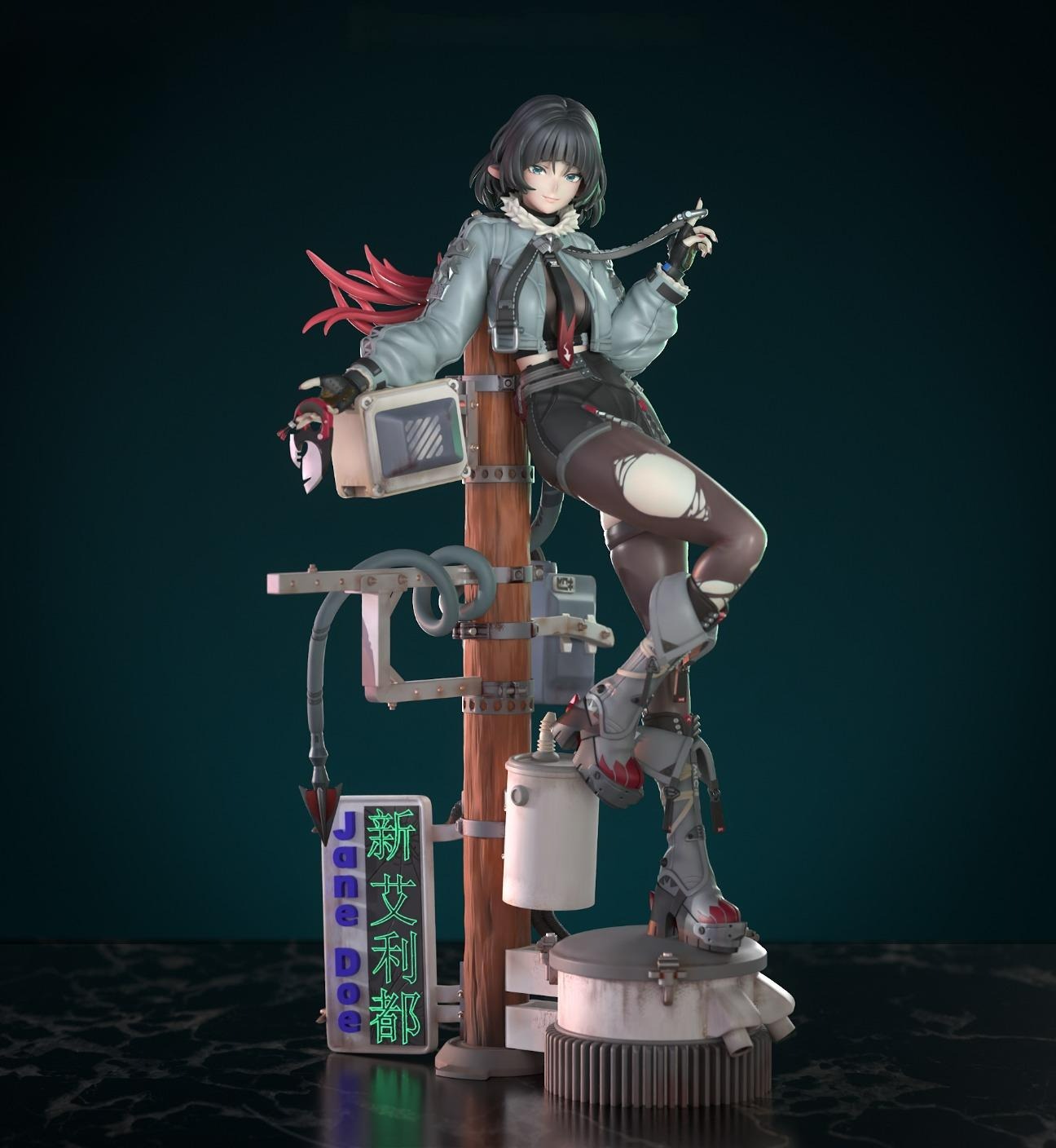 Jane Doe - Zenless Zone Zero - ゼンレスゾーンゼロ 1/10 Scale
