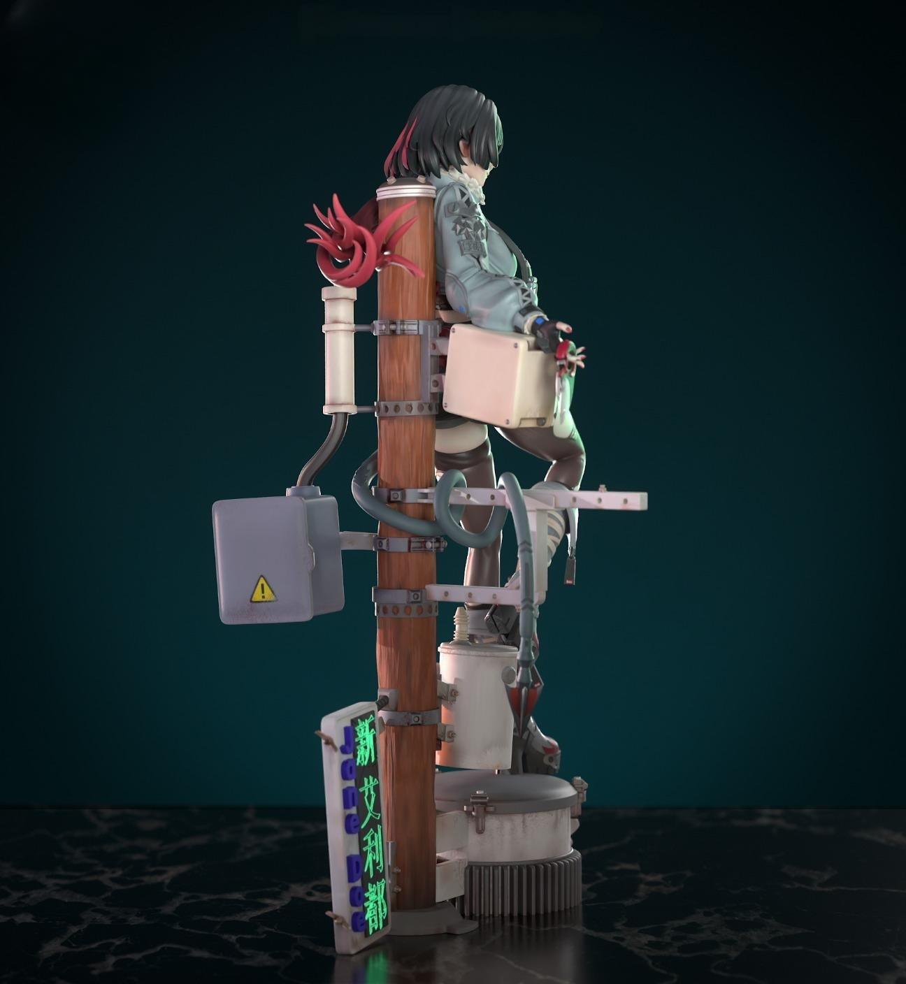 Jane Doe - Zenless Zone Zero - ゼンレスゾーンゼロ 1/10 Scale