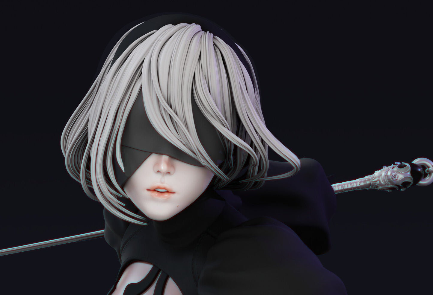 2B - Nier Automata - 1/8