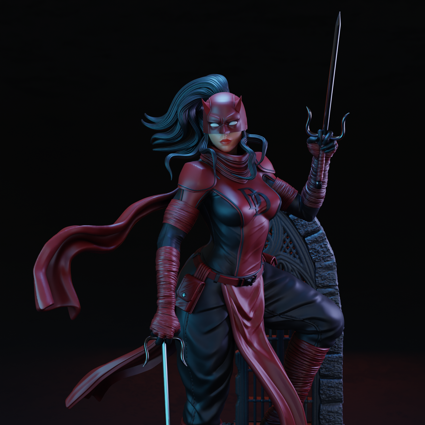 Elektra Daredevil 1/8 Scale