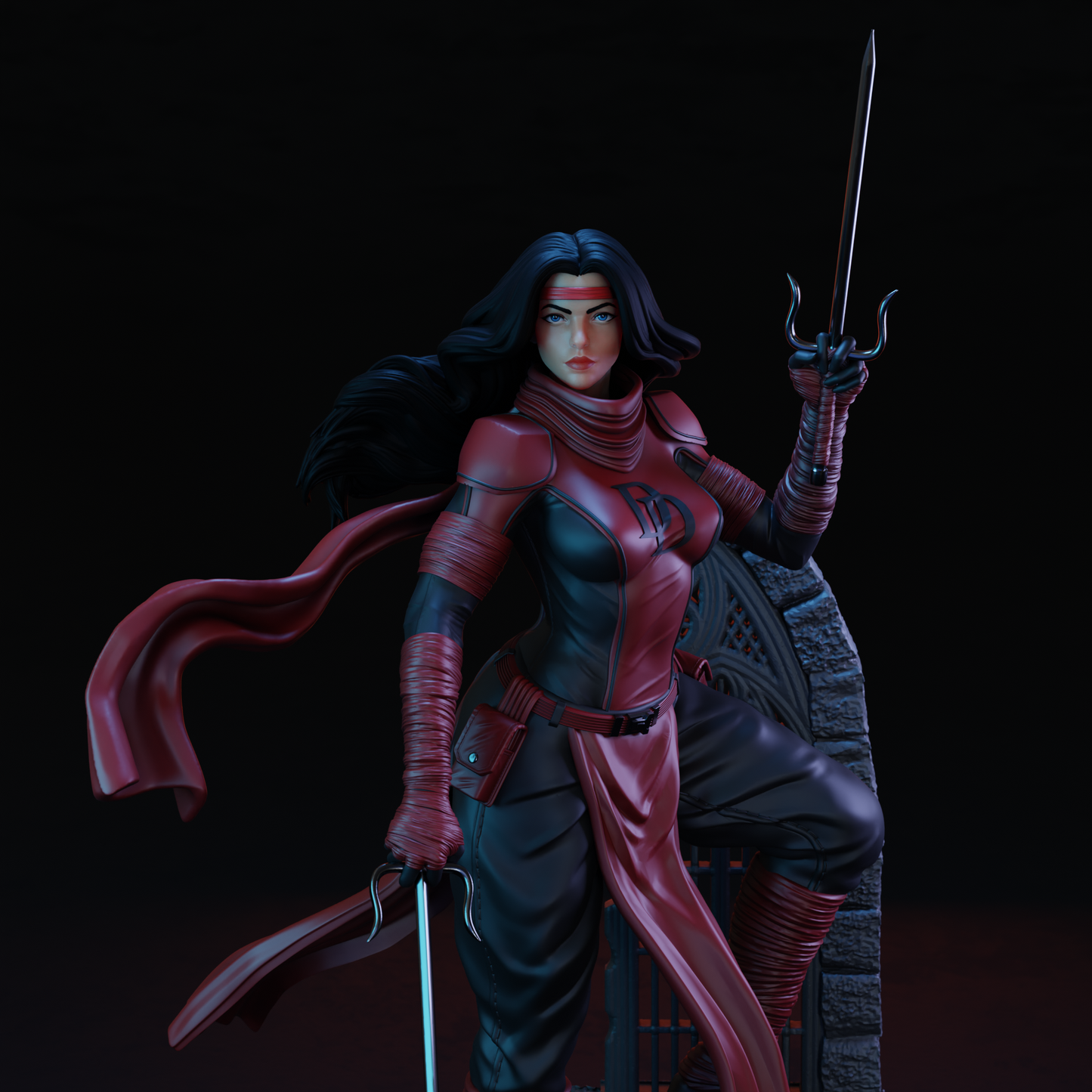 Elektra Daredevil 1/8 Scale