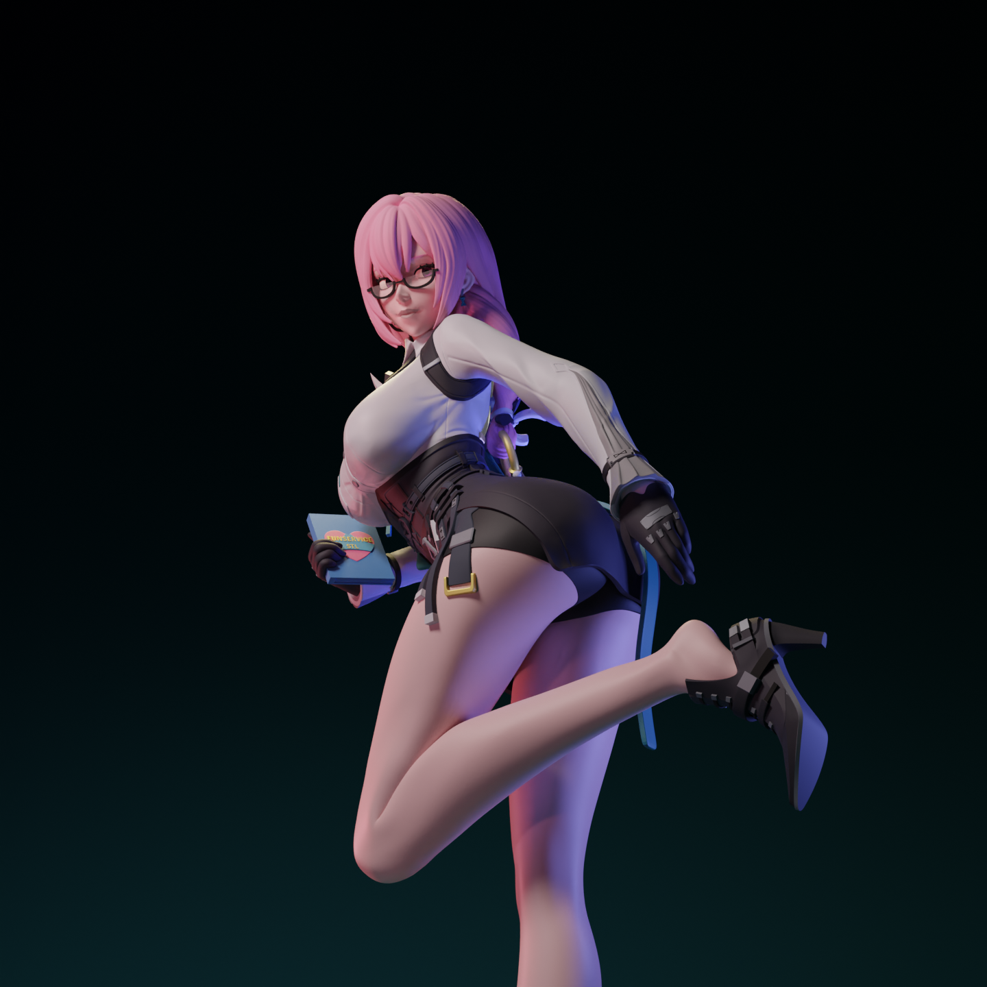 Tsukishiro Yanagi NSFW - Zenless Zone Zero - 1/8