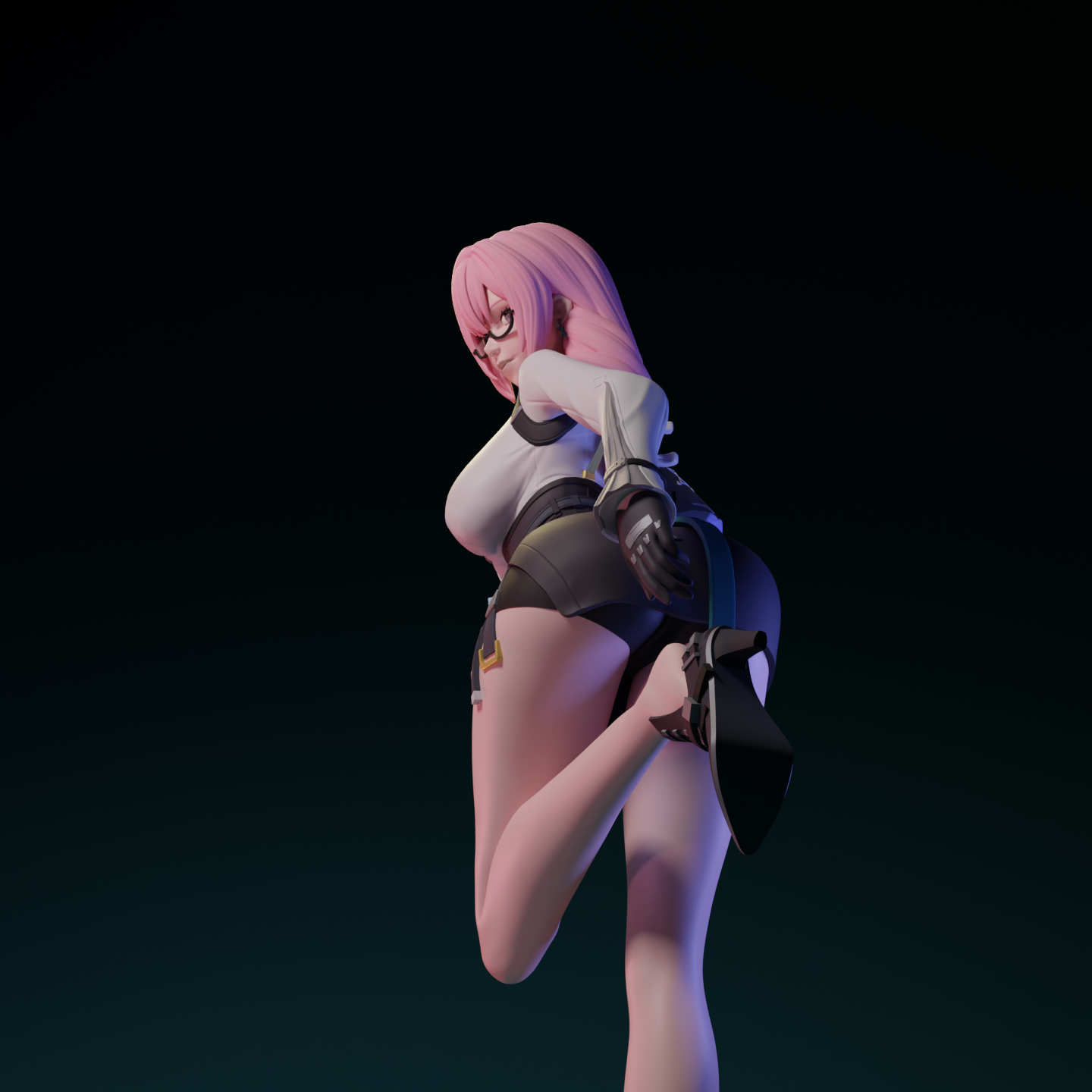 Tsukishiro Yanagi NSFW - Zenless Zone Zero - 1/8