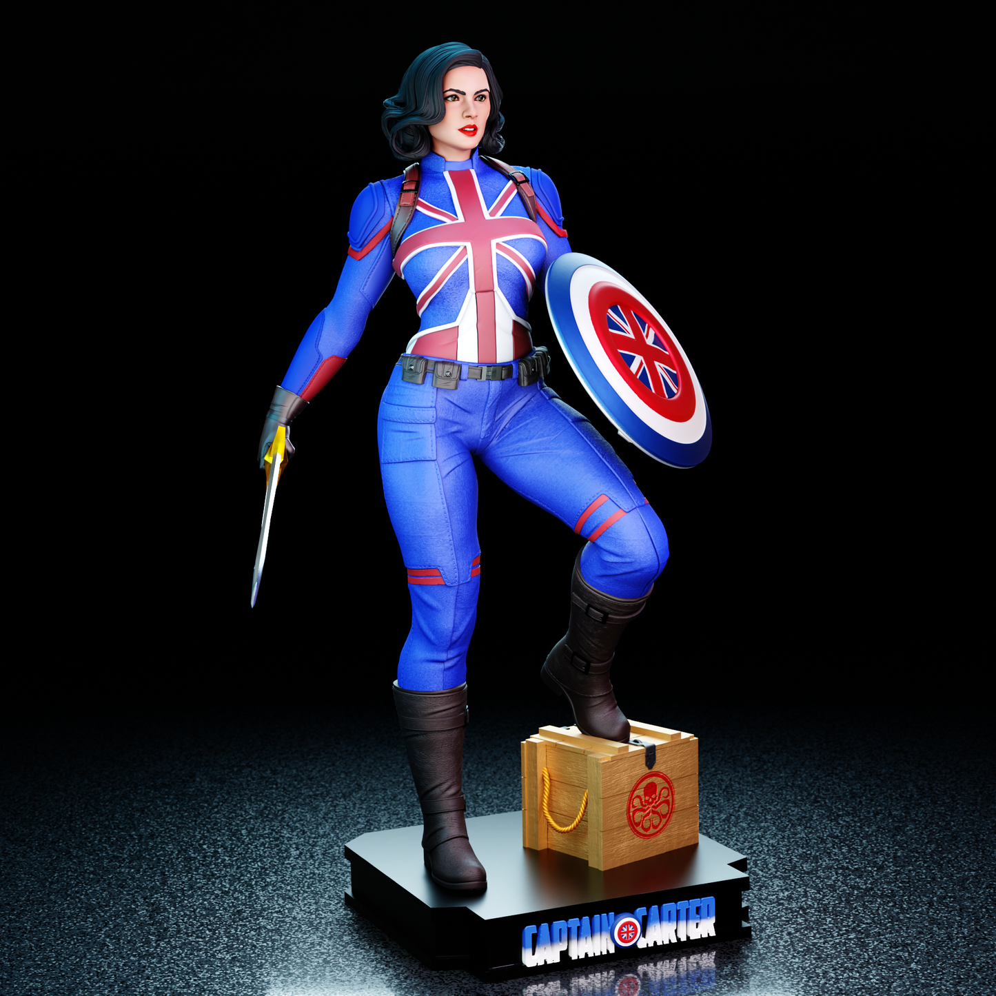 Captain Carter 1/8 Scale
