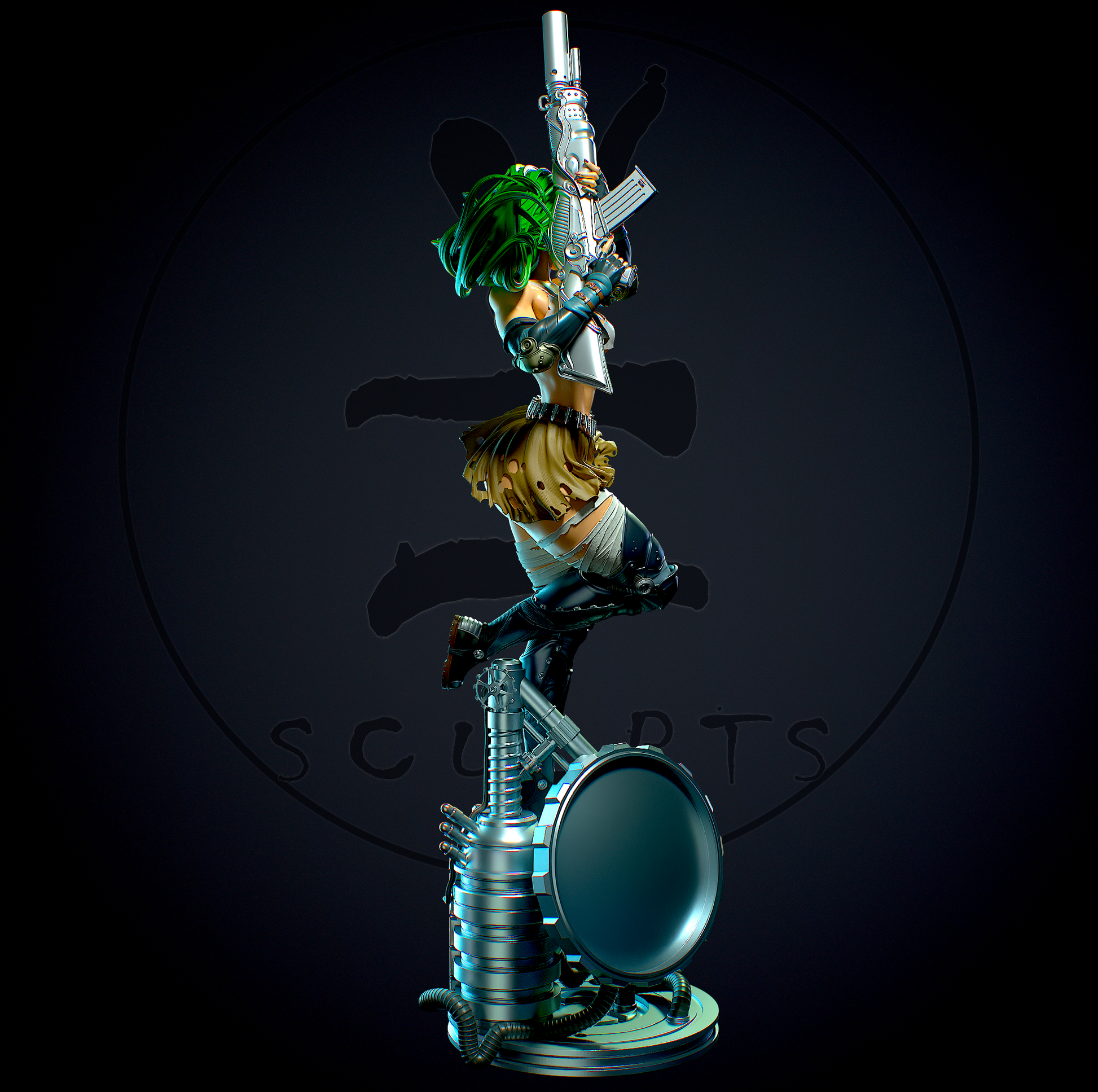 Aphrodite IX Special Edition - STL 3D Print Files - 3D Printed Garage Kit ガレージキット Resin Model Scale Figure フィギュア