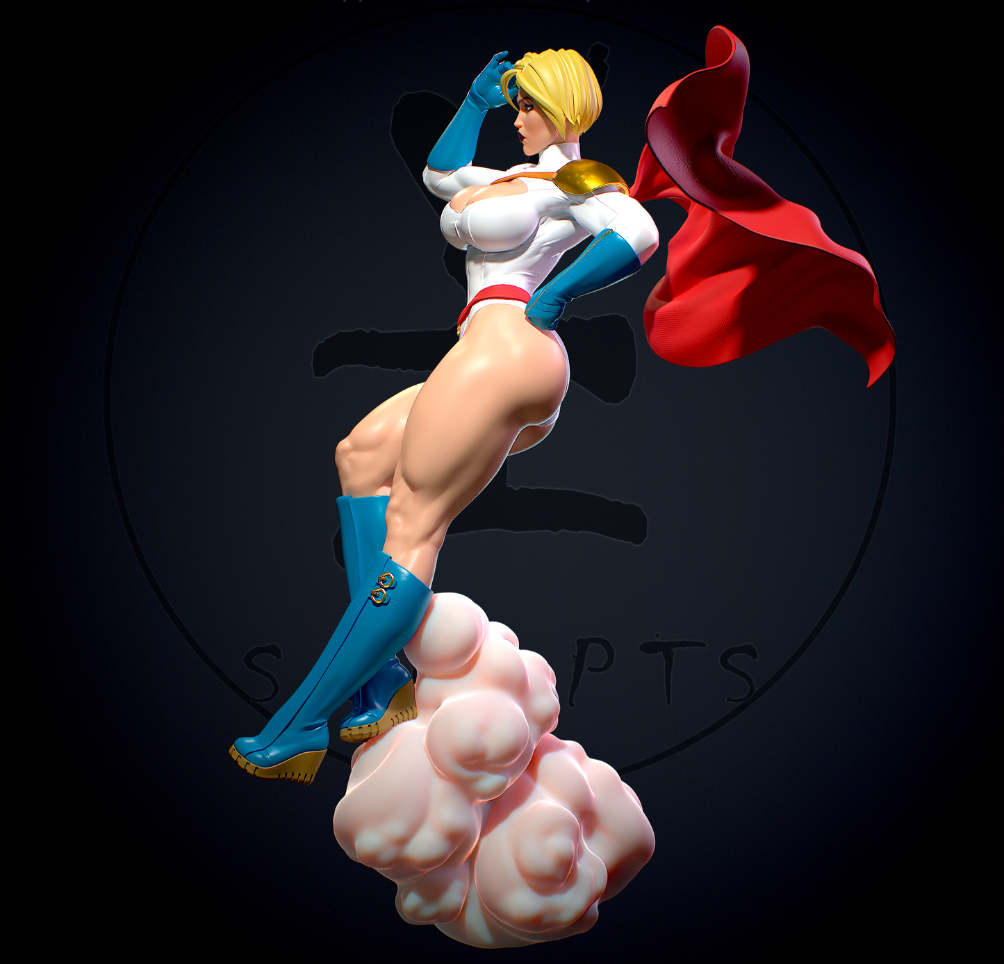 Power Girl Special Edition 1/8 Scale