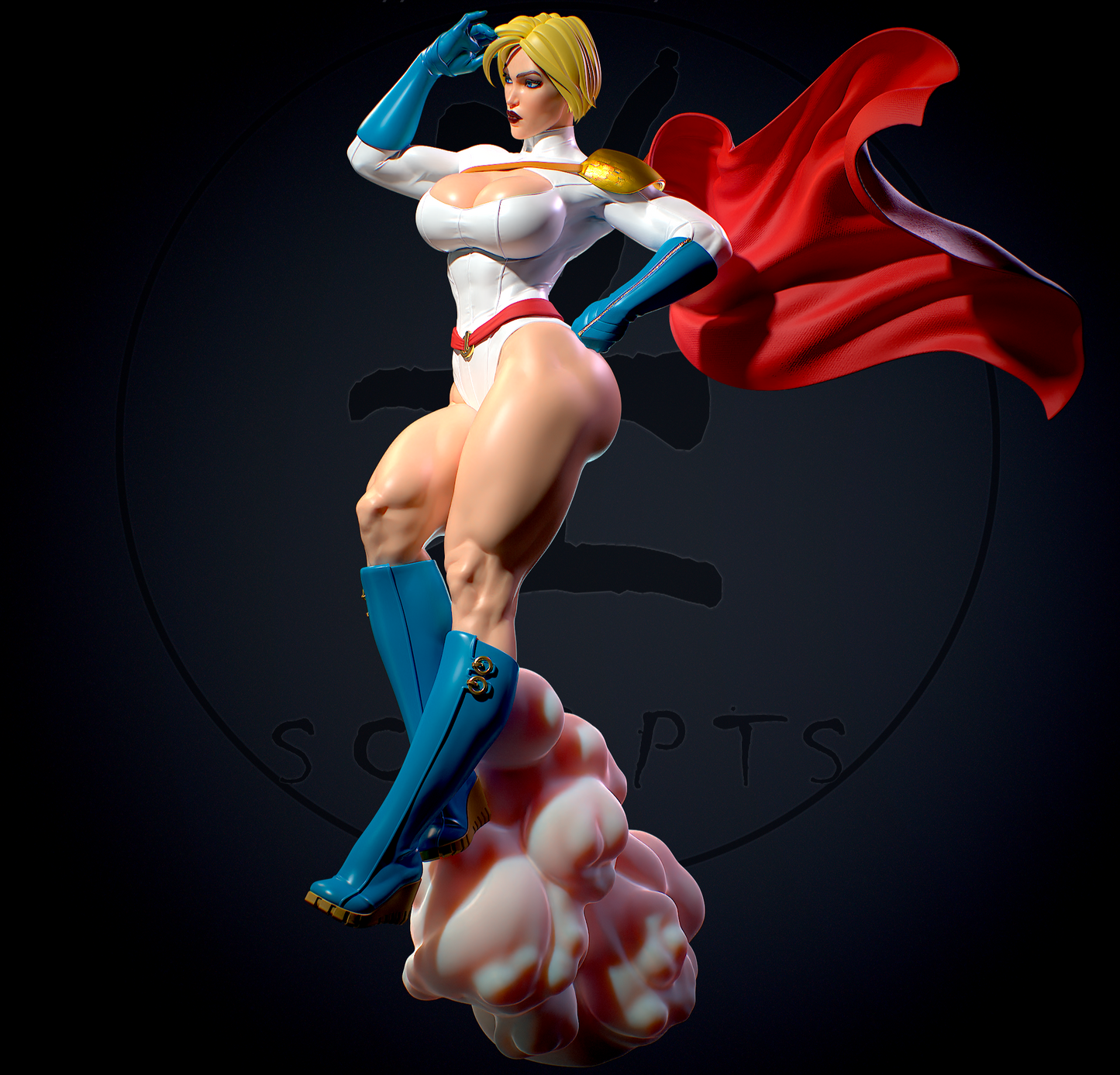 Power Girl Special Edition 1/8 Scale
