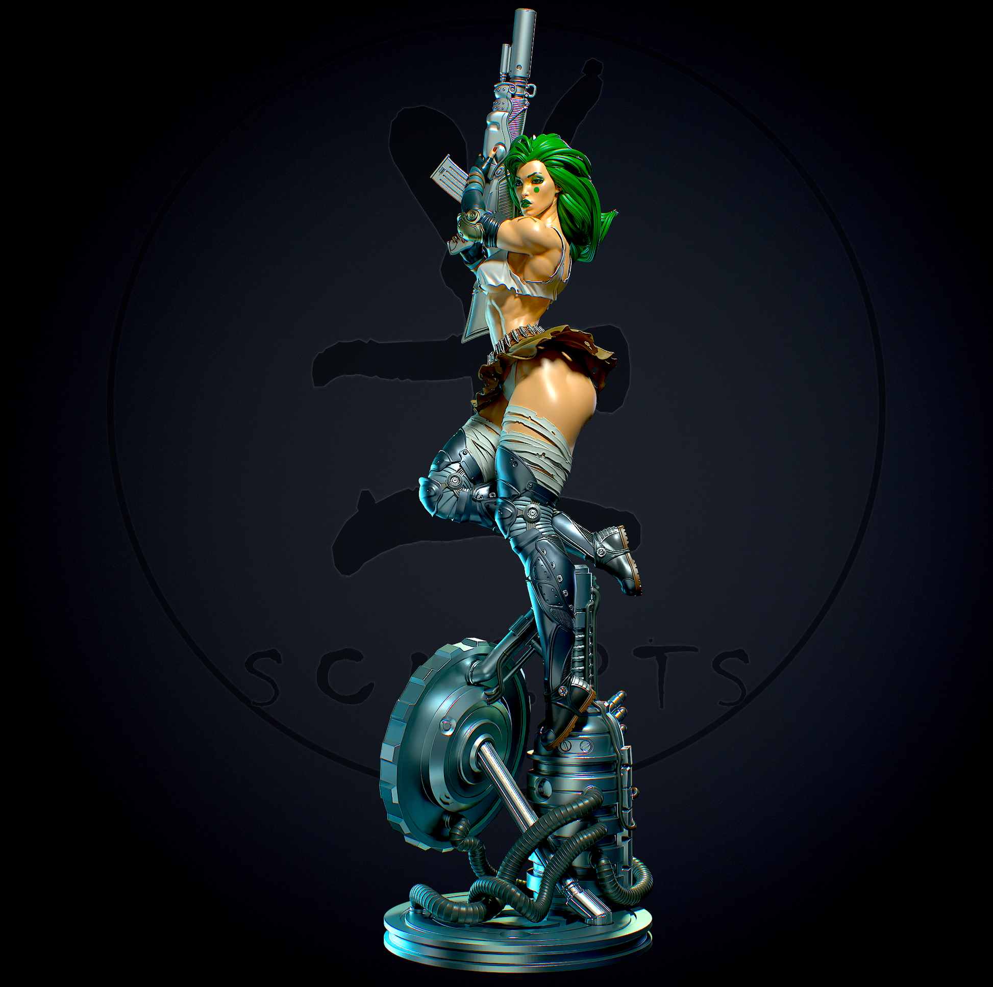 Aphrodite IX Special Edition - STL 3D Print Files - 3D Printed Garage Kit ガレージキット Resin Model Scale Figure フィギュア