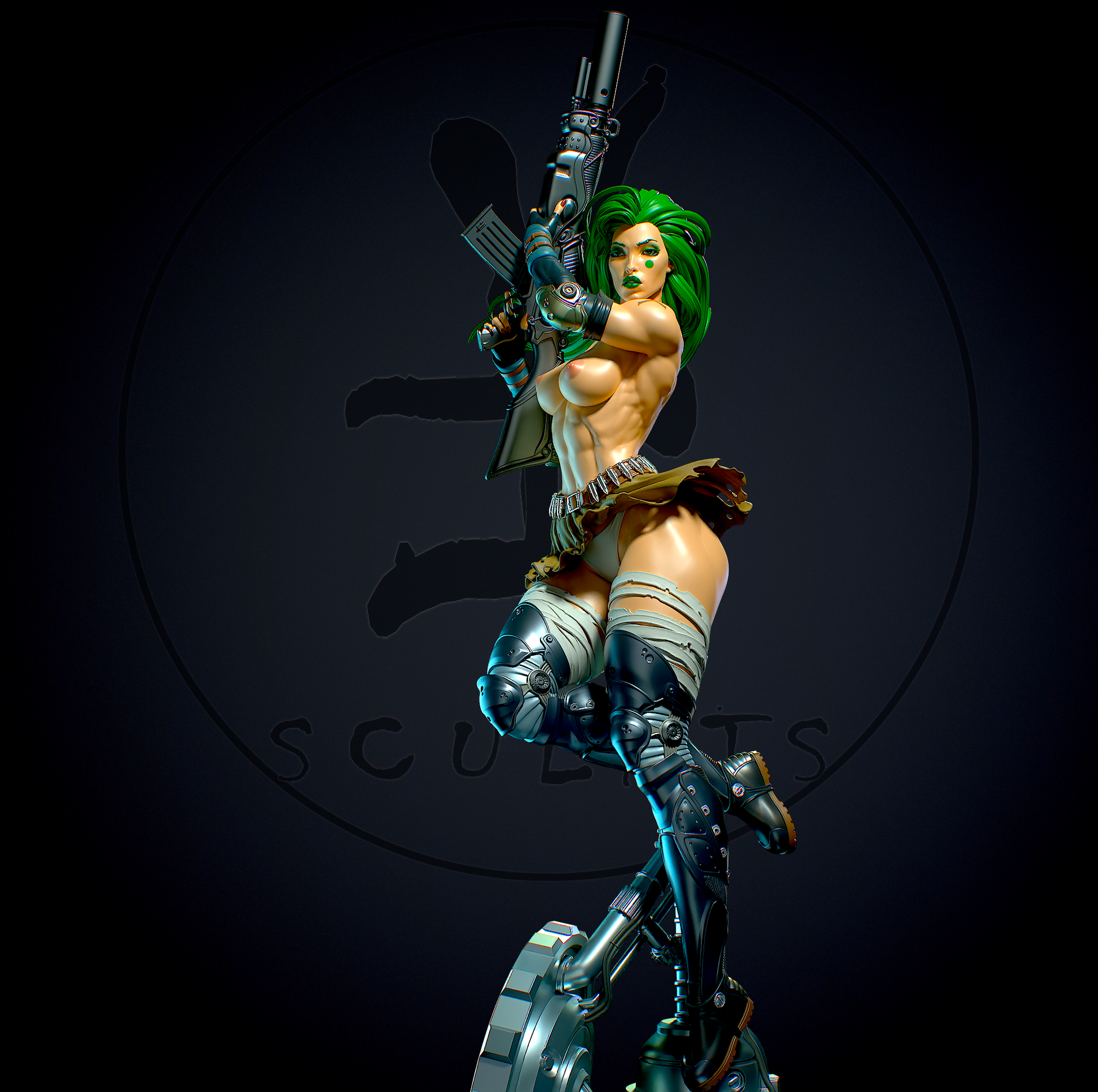 Aphrodite IX Special Edition - STL 3D Print Files - 3D Printed Garage Kit ガレージキット Resin Model Scale Figure フィギュア