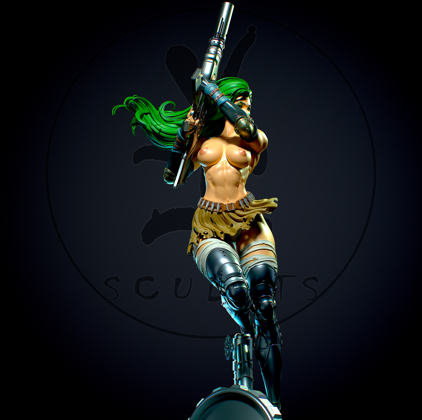 Aphrodite IX Special Edition - STL 3D Print Files - 3D Printed Garage Kit ガレージキット Resin Model Scale Figure フィギュア