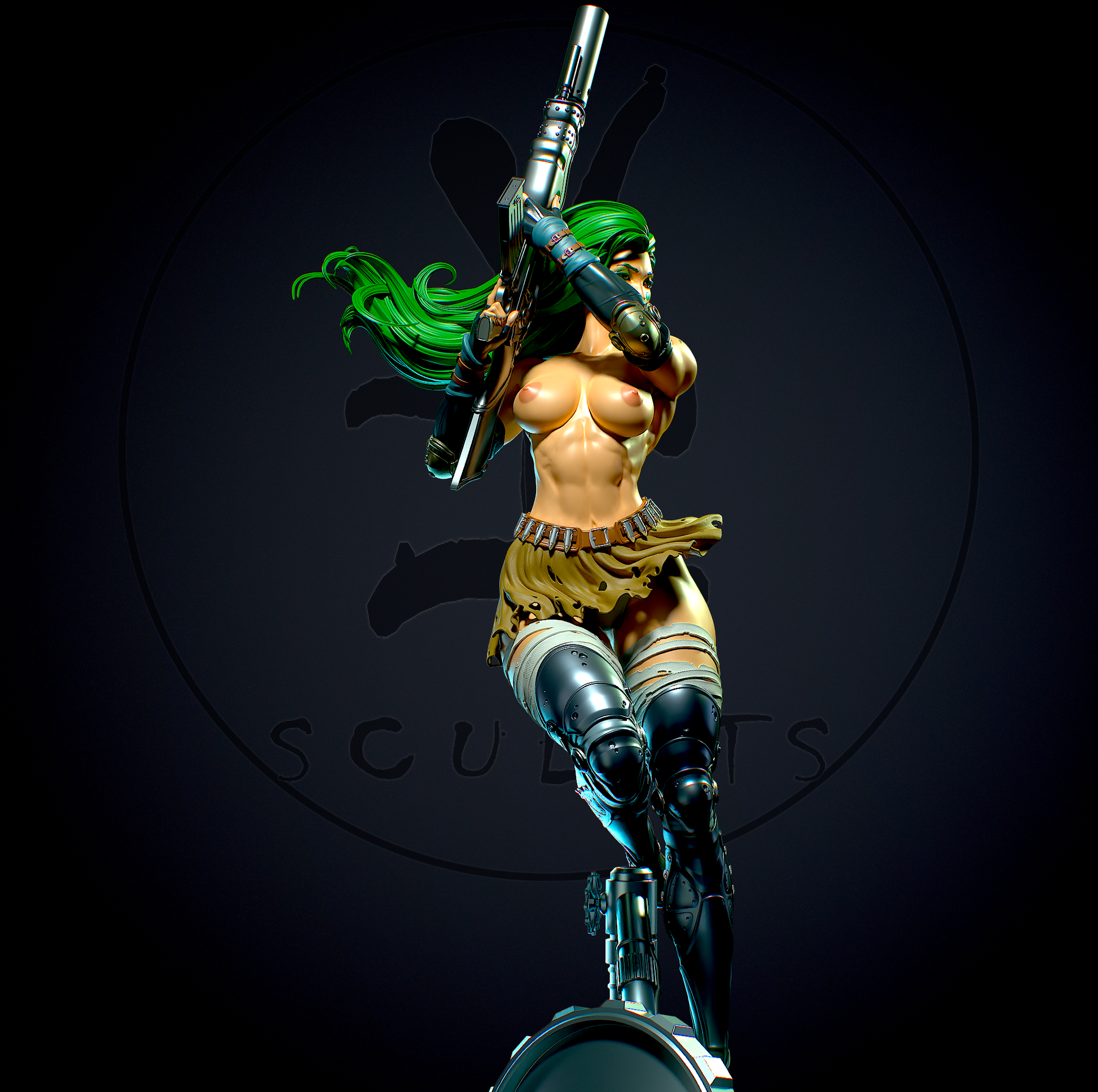 Aphrodite IX Special Edition - STL 3D Print Files - 3D Printed Garage Kit ガレージキット Resin Model Scale Figure フィギュア