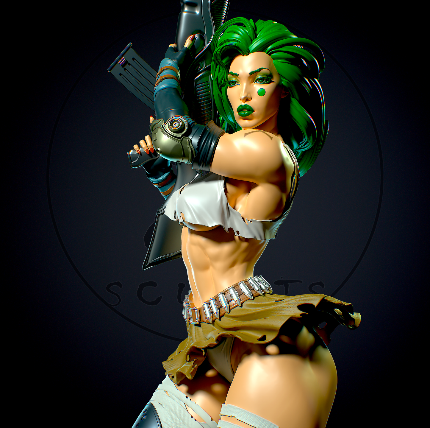 Aphrodite IX Special Edition - STL 3D Print Files - 3D Printed Garage Kit ガレージキット Resin Model Scale Figure フィギュア