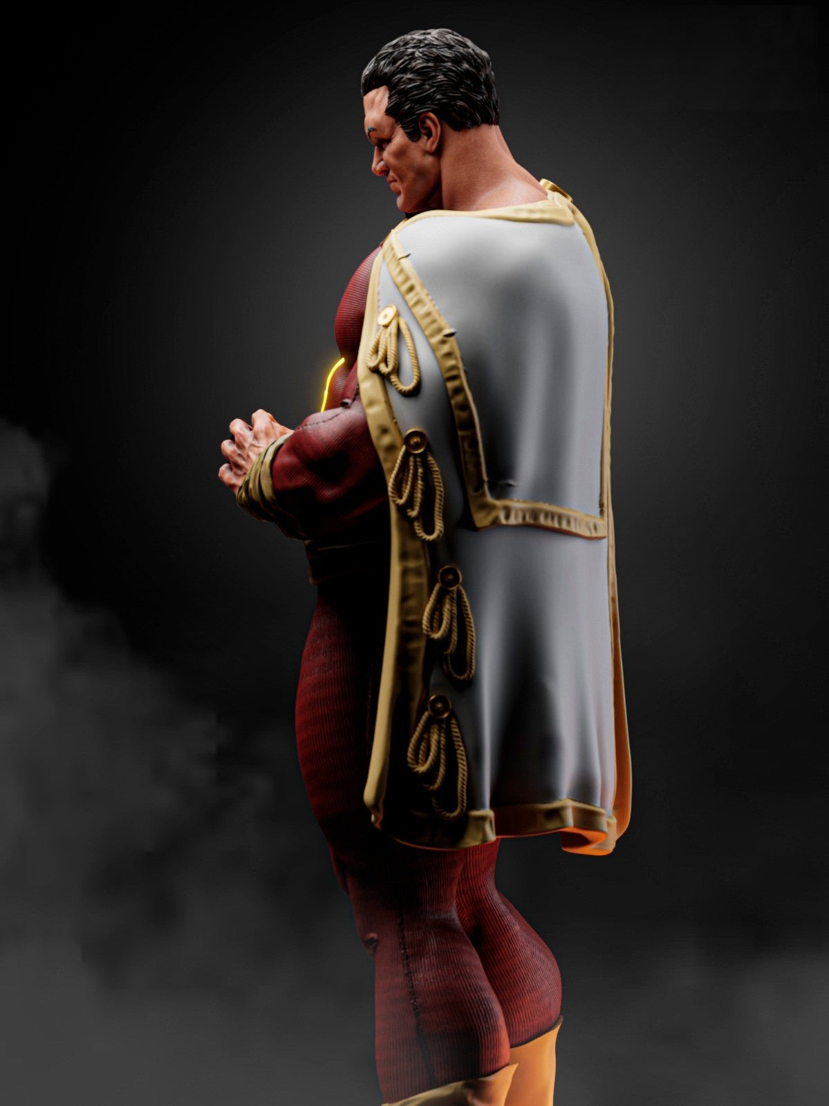 Shazam - DC Comics - STL 3D Print Files - 3D Printed Garage Kit ガレージキット Resin Model Scale Figure フィギュア