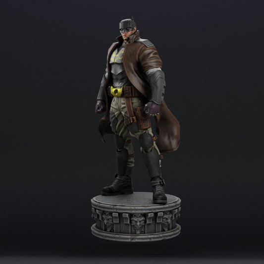 Dark Detective - Future State Batman - STL 3D Print Files - 3D Printed Garage Kit ガレージキット Resin Model Scale Figure フィギュア
