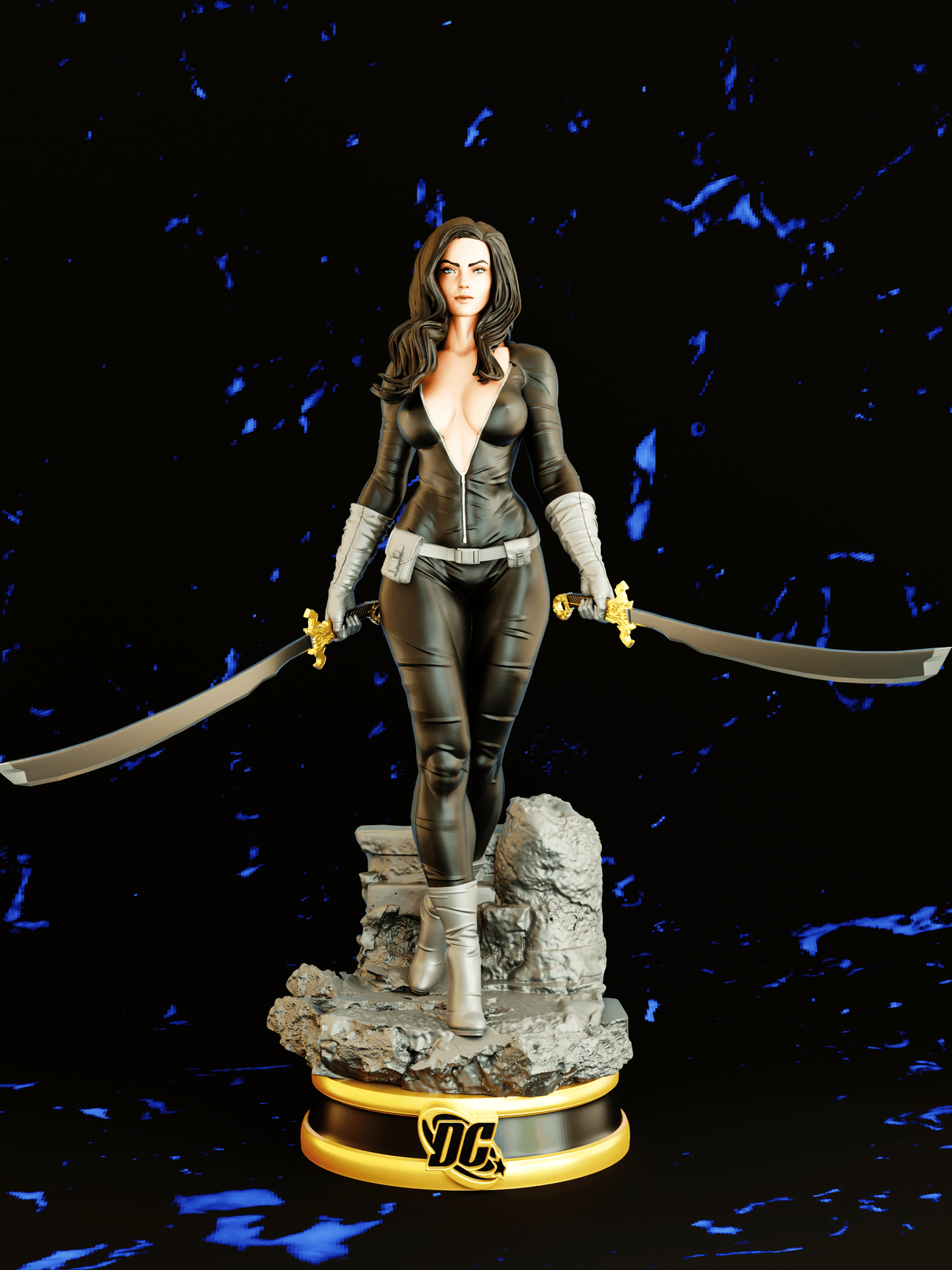 Talia al Ghul - DC Comics - 1/8 Scale - 3D Printed Garage Kit ガレージキット Resin Model Scale Figure フィギュア