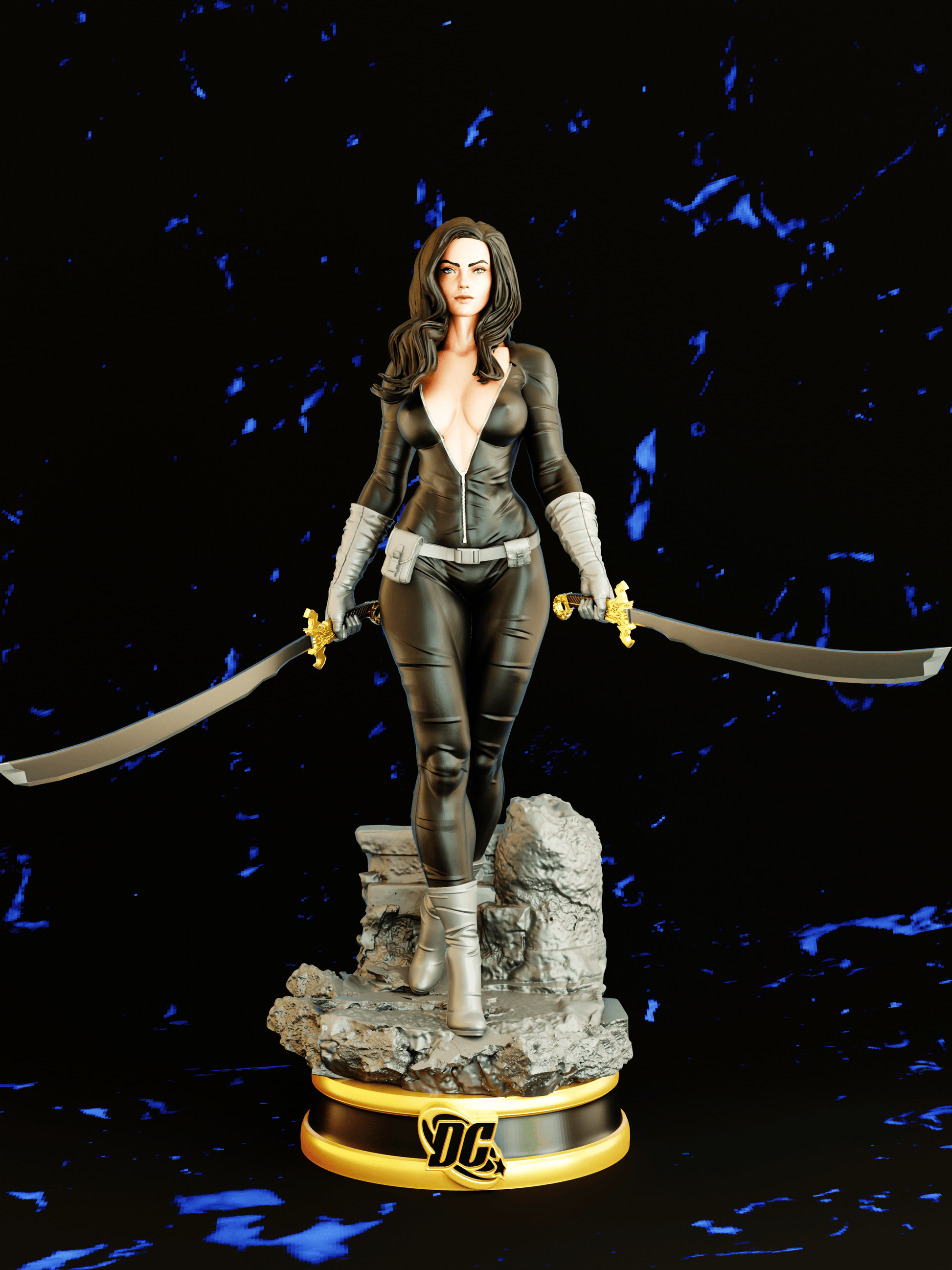 Talia al Ghul - DC Comics - 1/8 Scale - 3D Printed Garage Kit ガレージキット Resin Model Scale Figure フィギュア