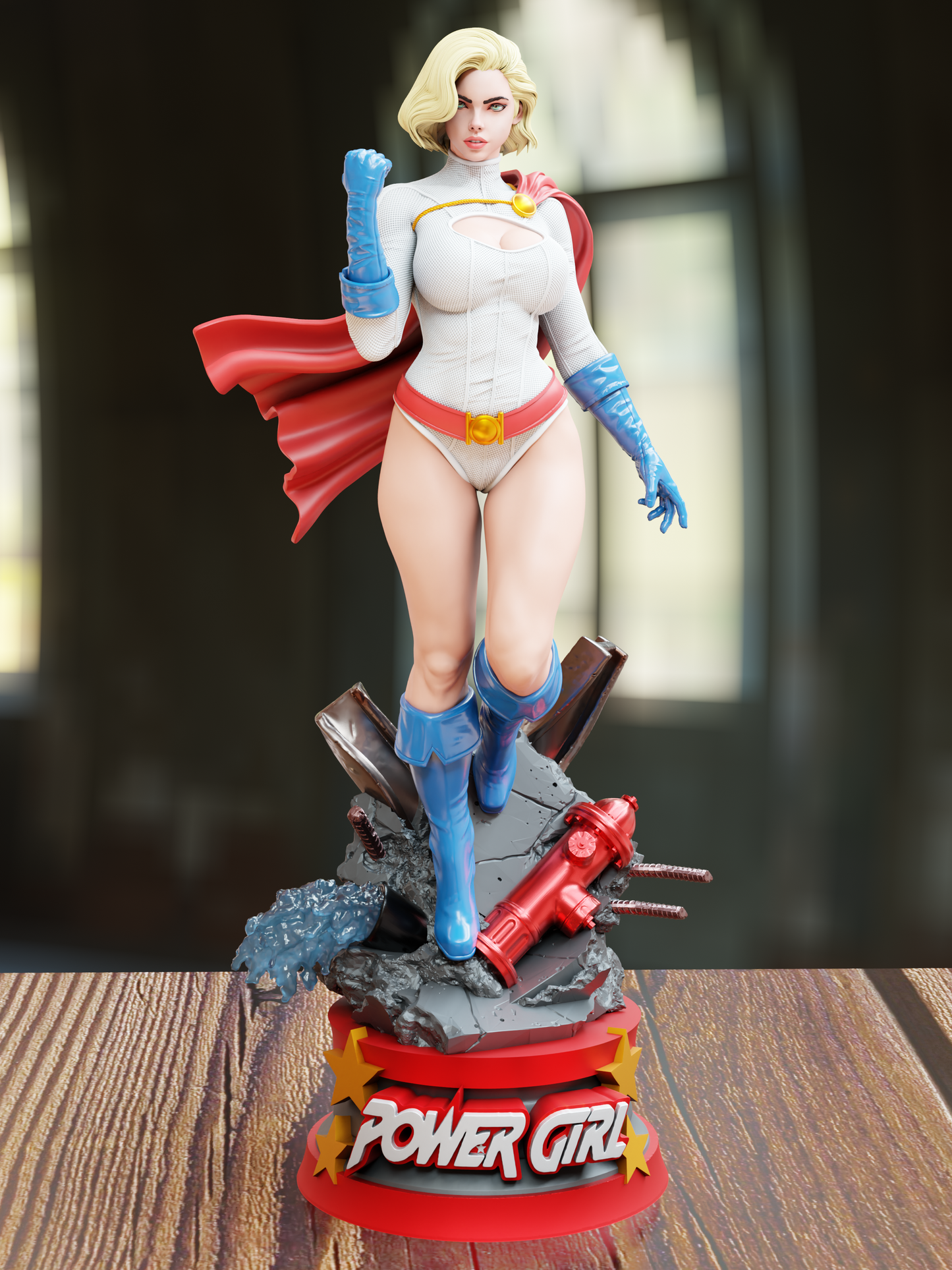Power Girl 1/8 Scale