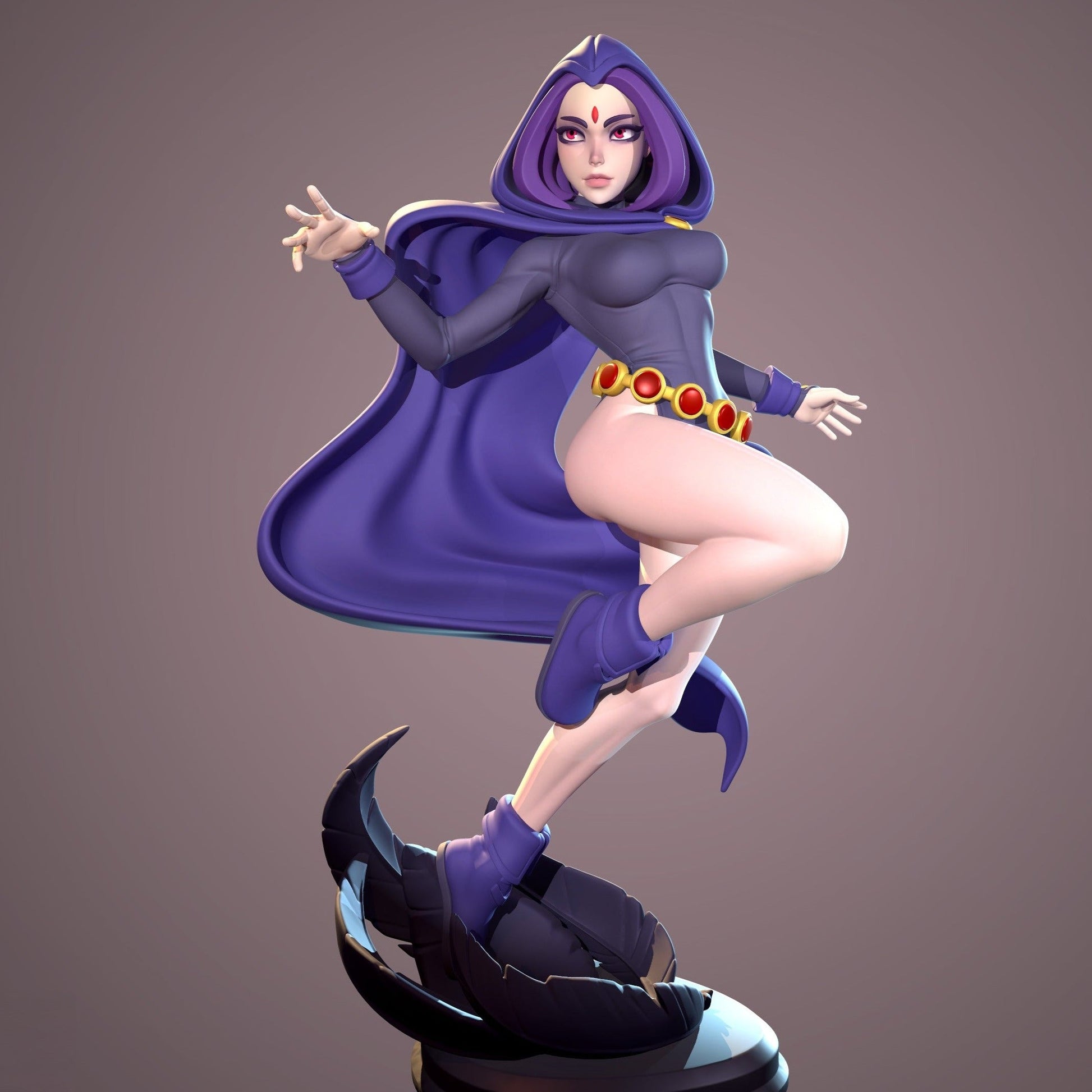 1506 Raven Special Edition - DC Comics - STL 3D Print Files - 3D Printed Garage Kit ガレージキット Resin Model Scale Figure フィギュア