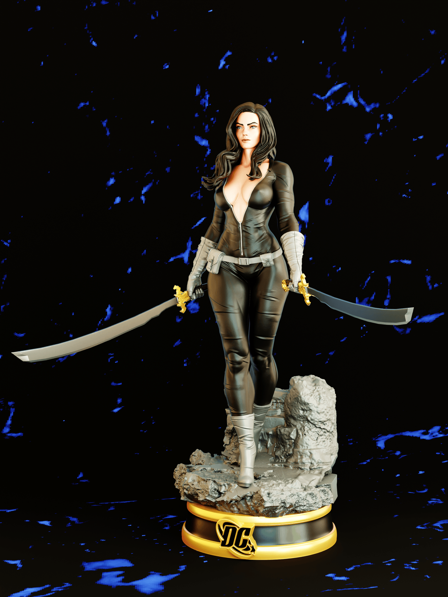 Talia al Ghul - DC Comics - 1/8 Scale - 3D Printed Garage Kit ガレージキット Resin Model Scale Figure フィギュア