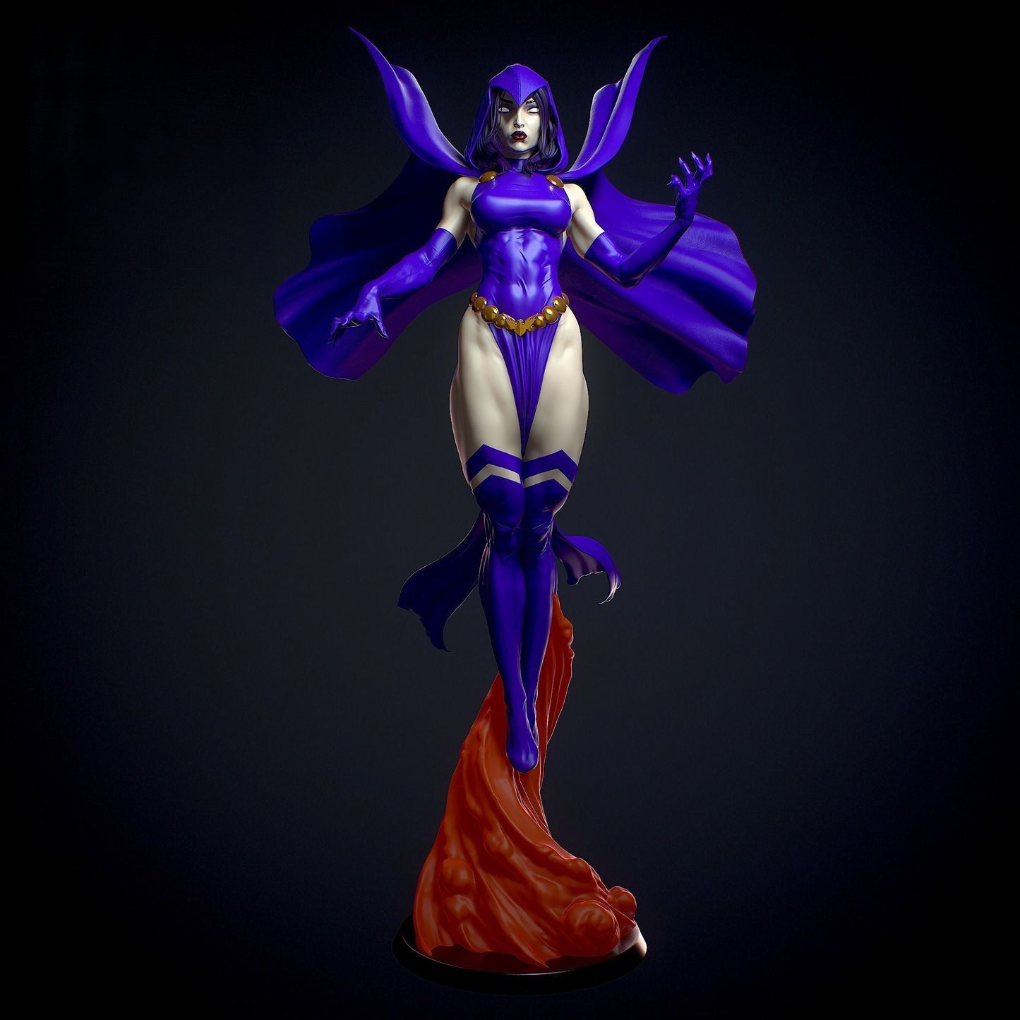 1417 Raven Special Edition - DC Comics - STL 3D Print Files - 3D Printed Garage Kit ガレージキット Resin Model Scale Figure フィギュア