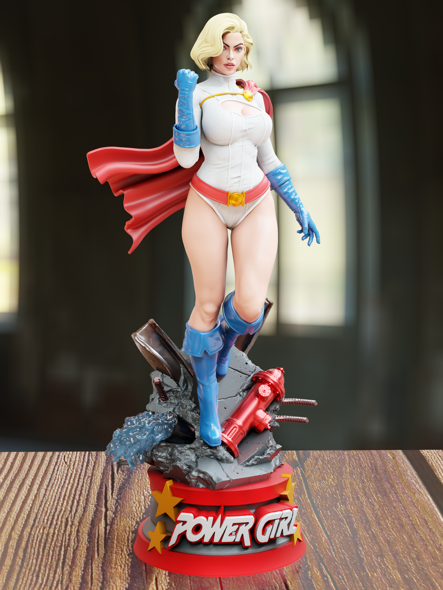 Power Girl 1/8 Scale
