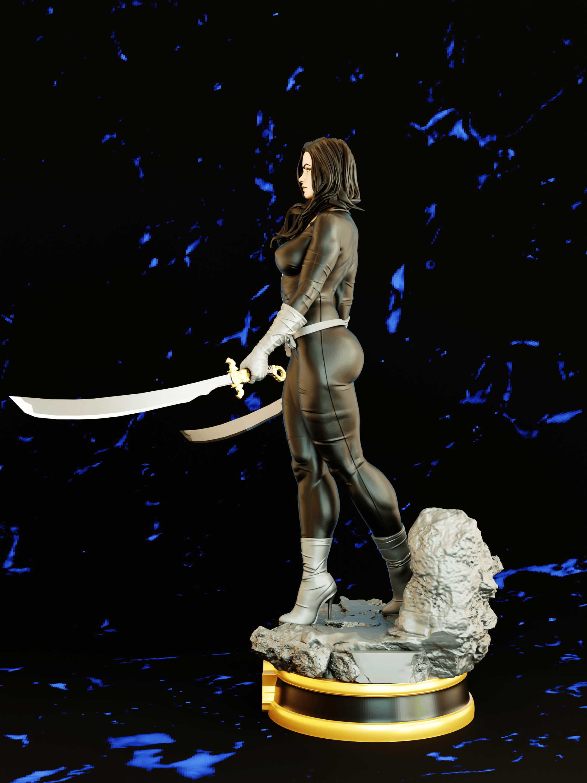 Talia al Ghul - DC Comics - 1/8 Scale - 3D Printed Garage Kit ガレージキット Resin Model Scale Figure フィギュア