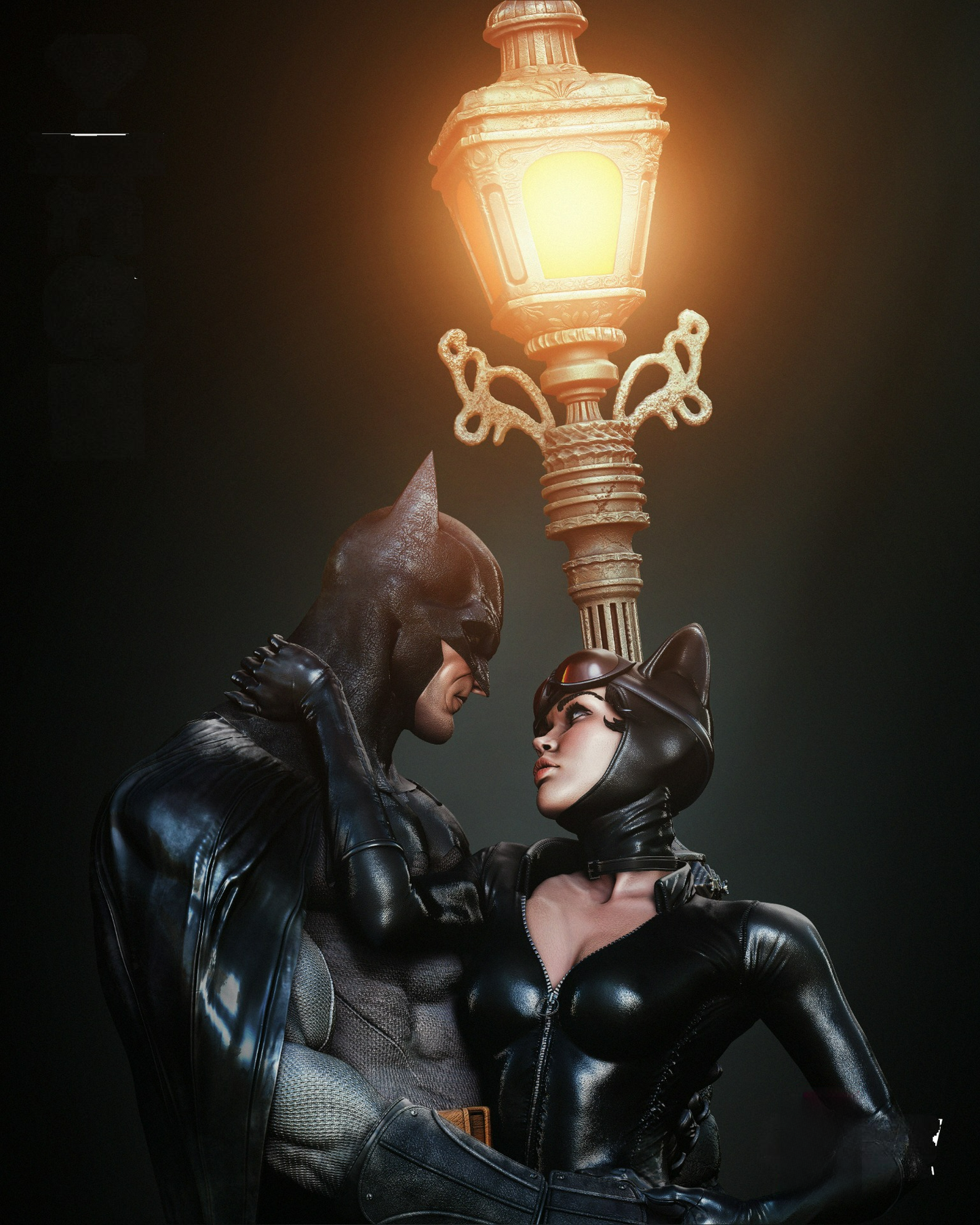 Batman AND Catwoman Diorama 1/8 Scale